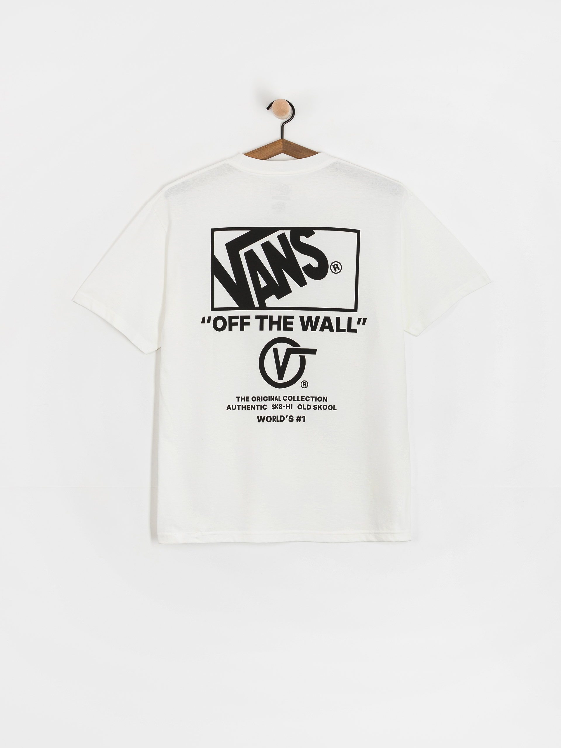 Tričko Vans Stacked Hi (white)
