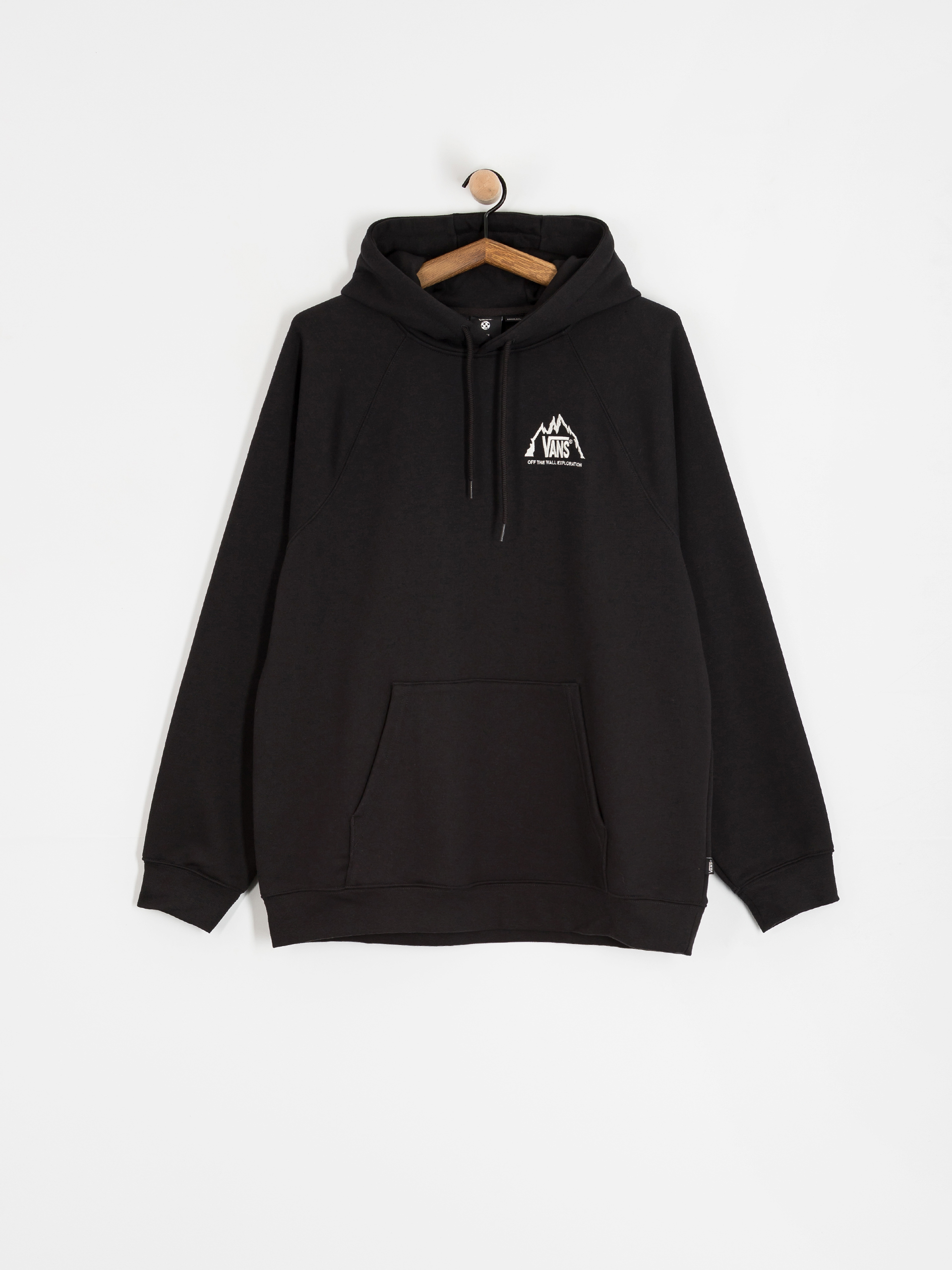 Mikina s kapucňou Vans Mte Crestline Logo HD (black)