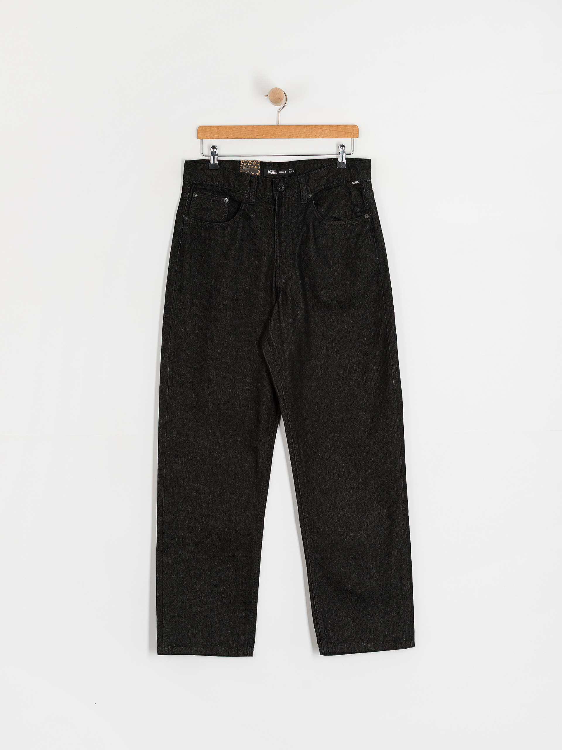 Nohavice Vans Check 5 Loose Denim (black rinse)