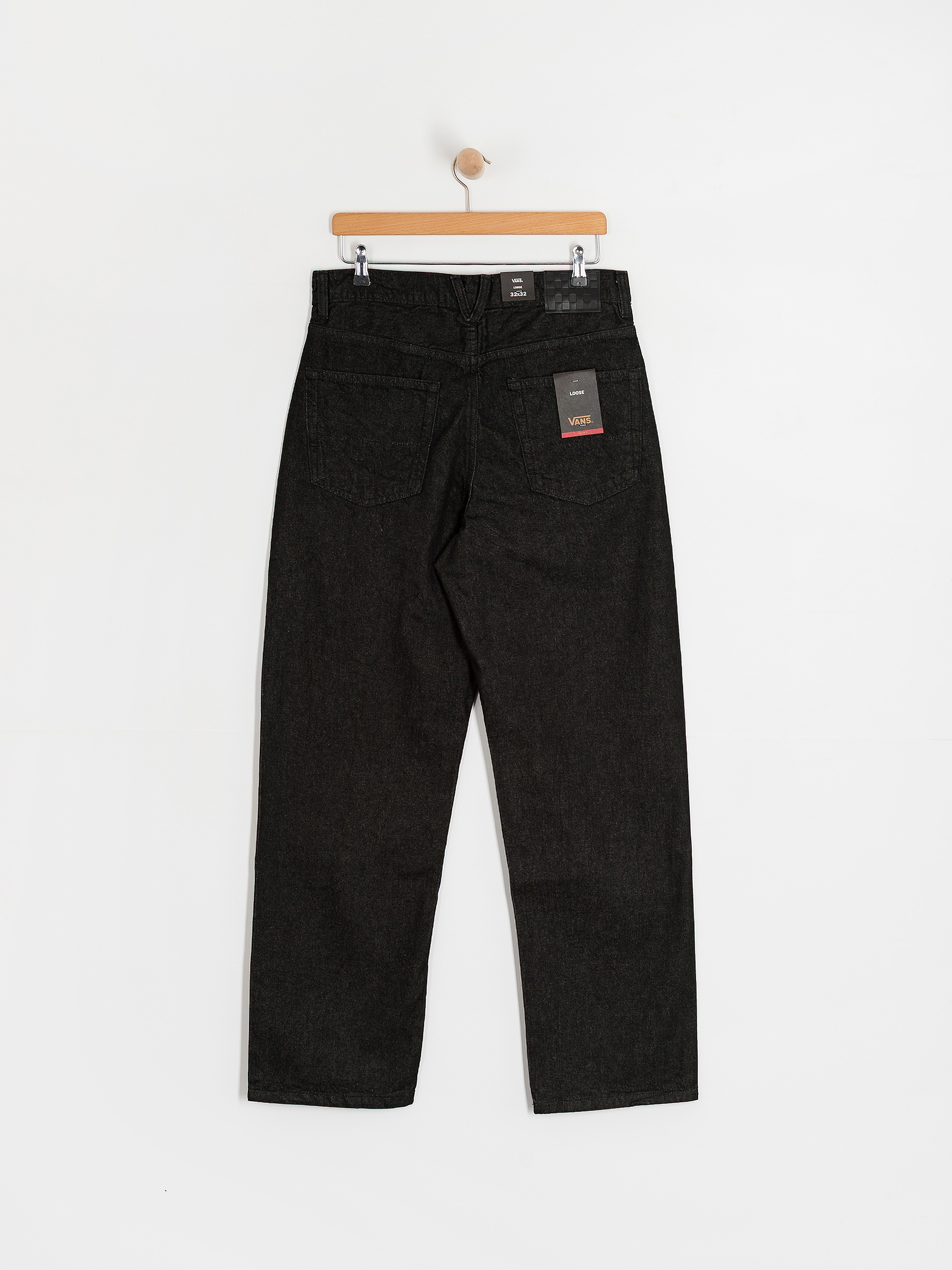 Nohavice Vans Check 5 Loose Denim (black rinse)