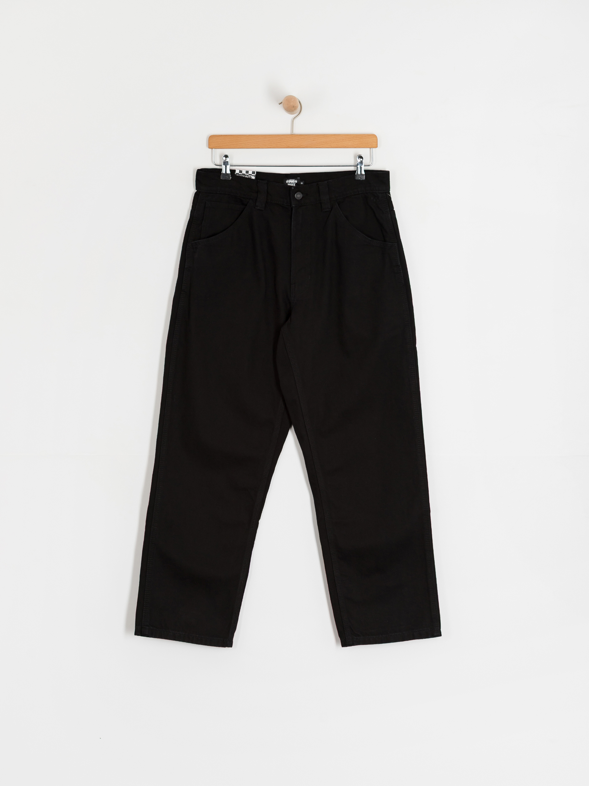 Nohavice Vans Skate Check 5 Loose Denim (black denim)