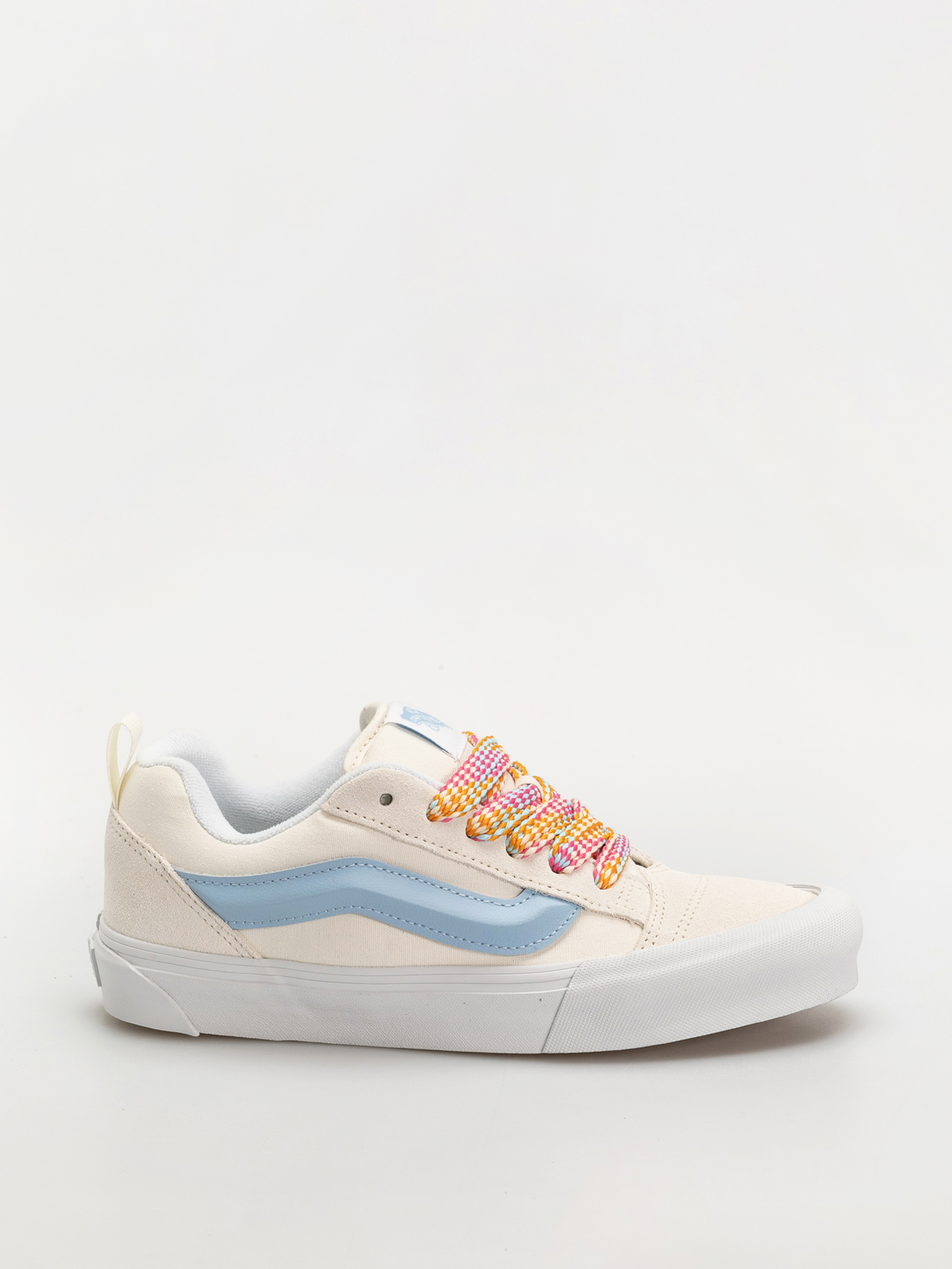 Topánky Vans Knu Skool (oversized lace white/blue)