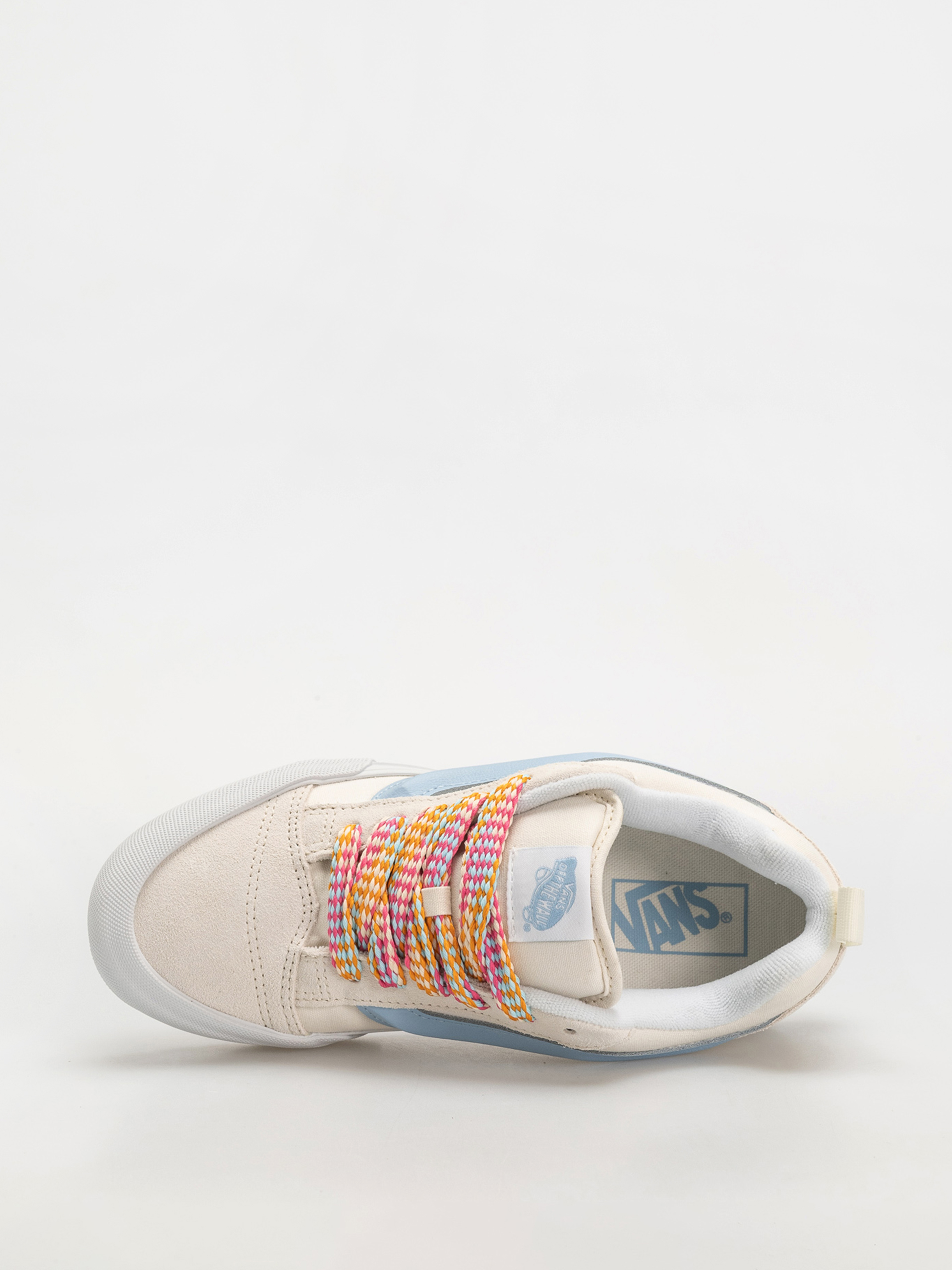 Topánky Vans Knu Skool (oversized lace white/blue)
