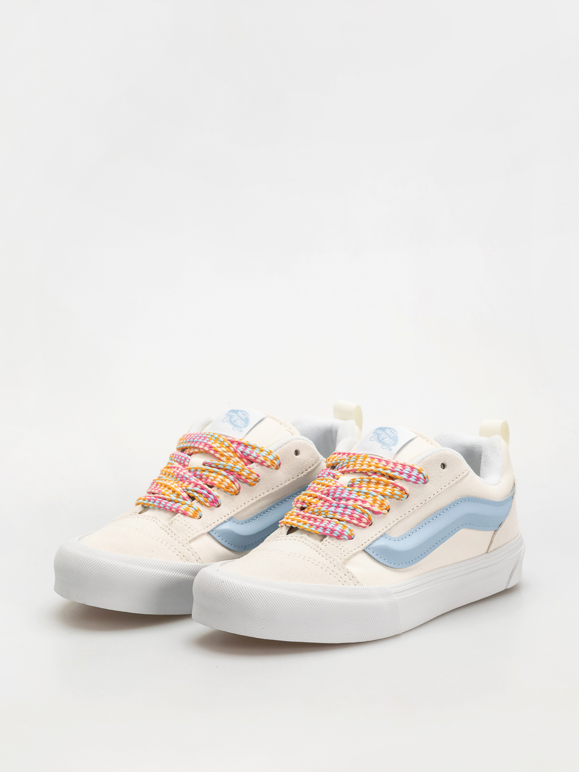 Topánky Vans Knu Skool (oversized lace white/blue)