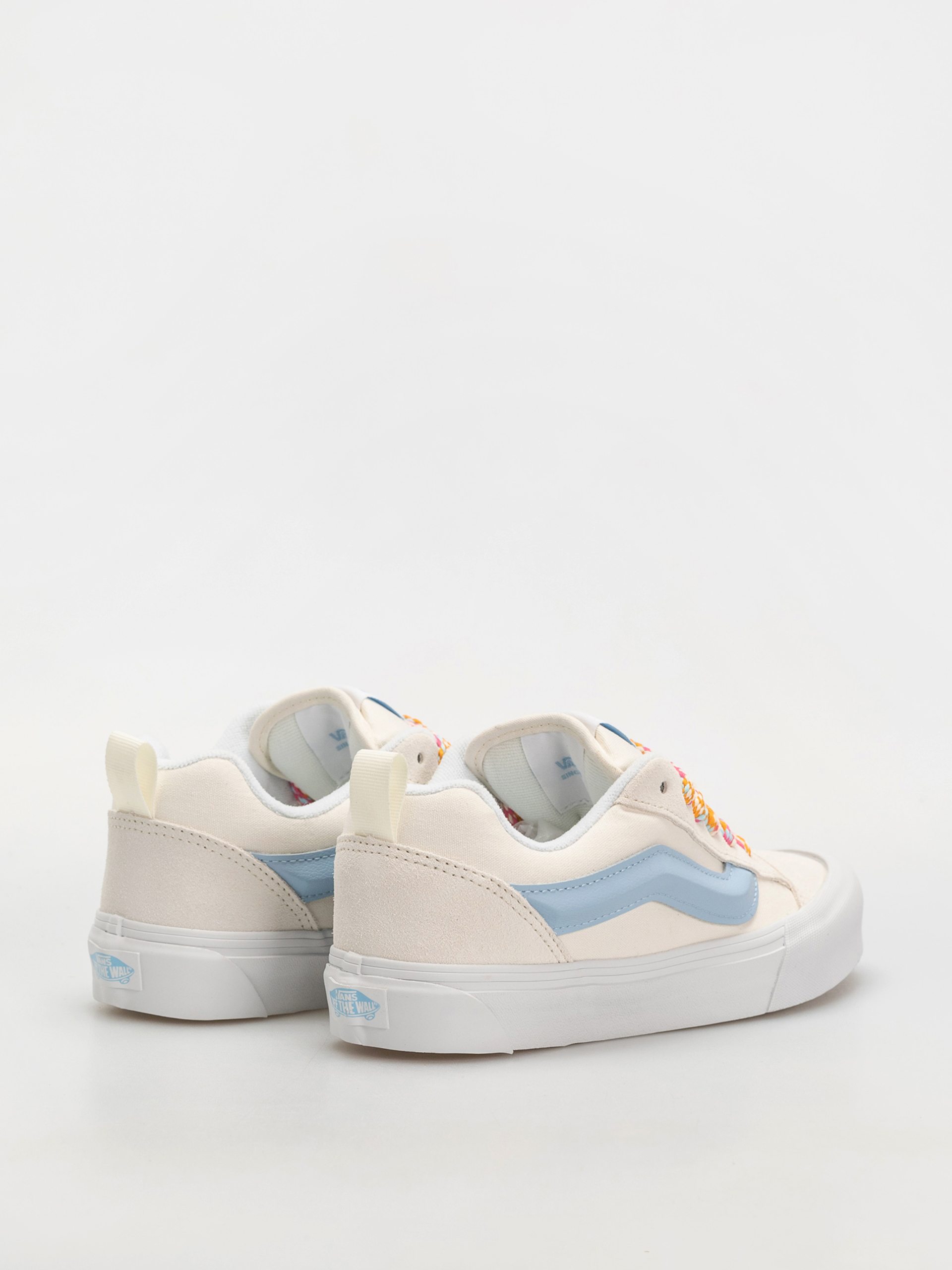Topánky Vans Knu Skool (oversized lace white/blue)