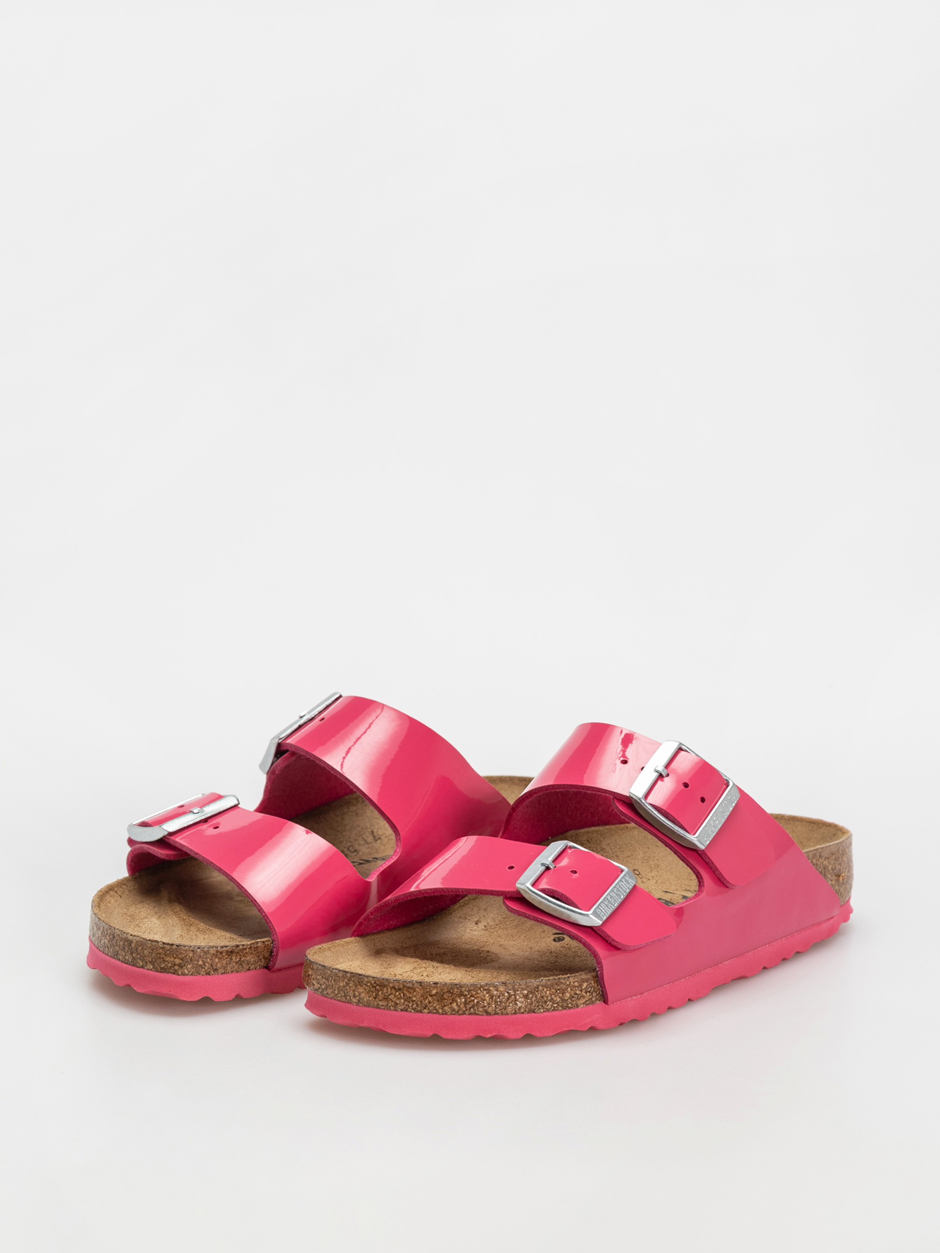 Šľapky Birkenstock Arizona Briko Flor Narrow Wmn (patent fuchsia tulip)
