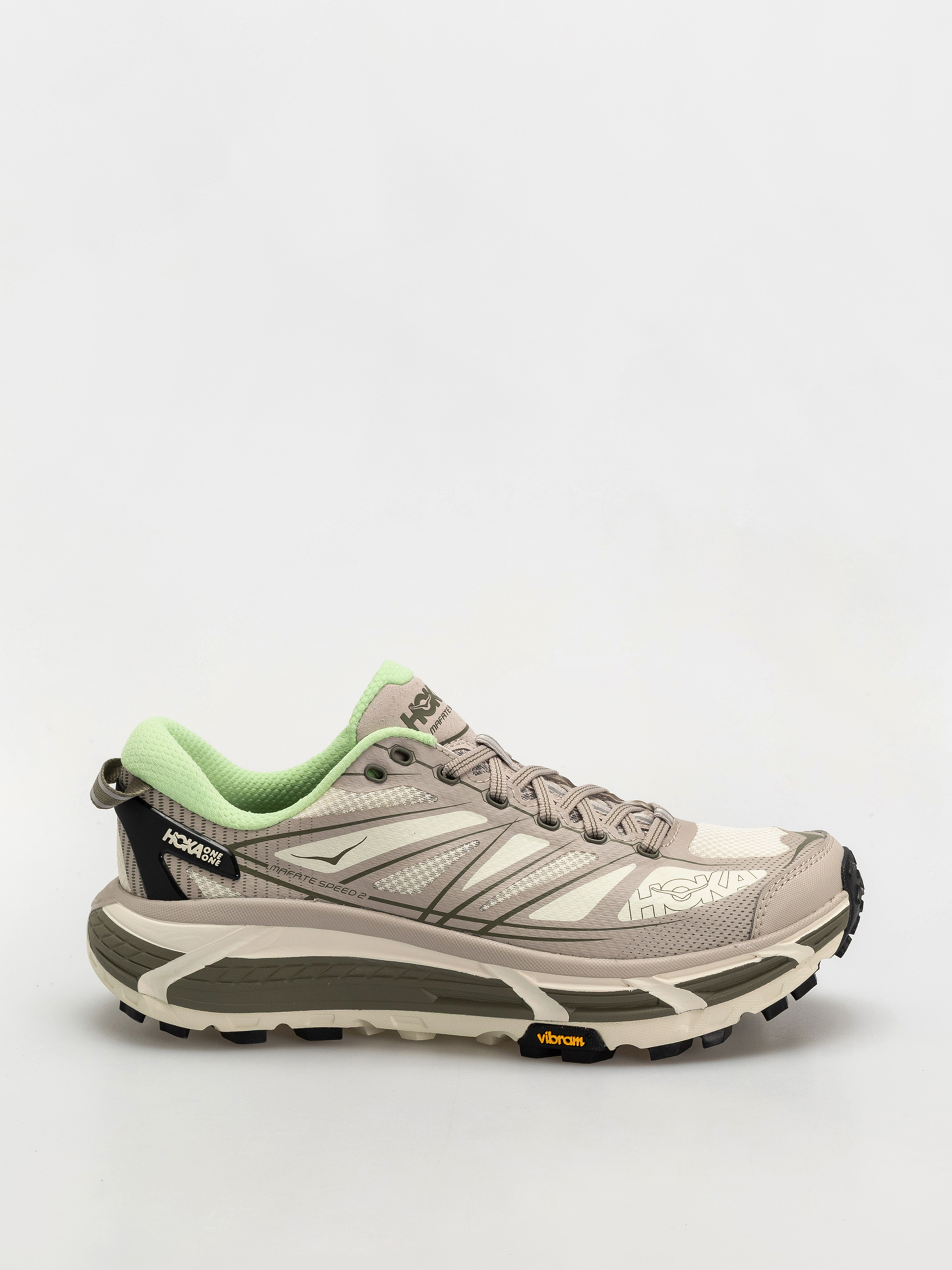 Topu00e1nky Hoka Mafate Speed 2 (putty eucalyptus)