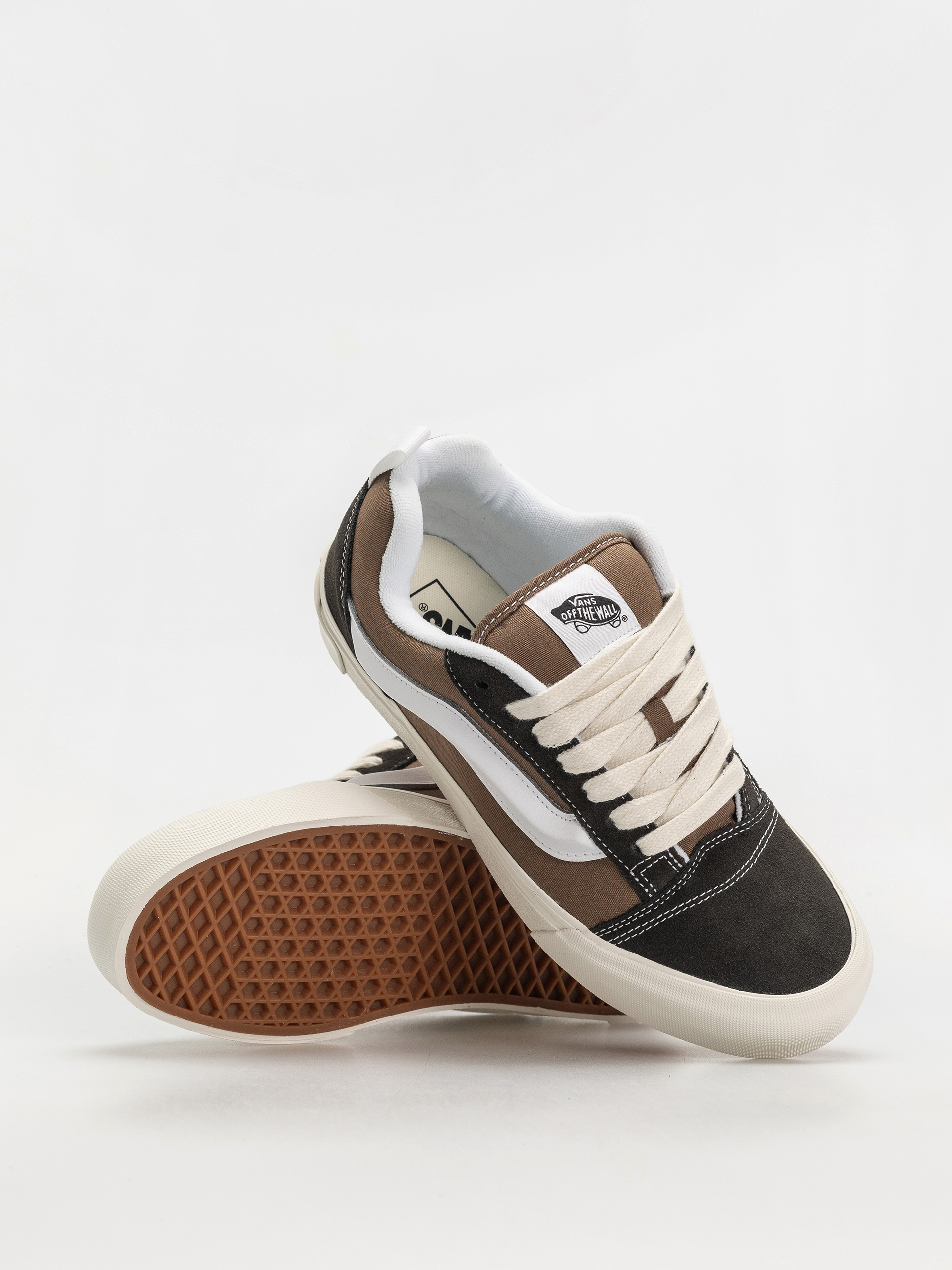 Topánky Vans Knu Skool (color blocking brown/brown)