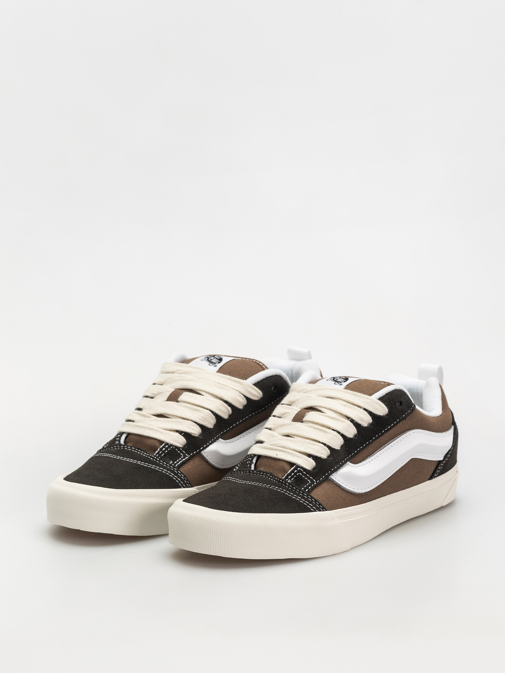 Topánky Vans Knu Skool (color blocking brown/brown)