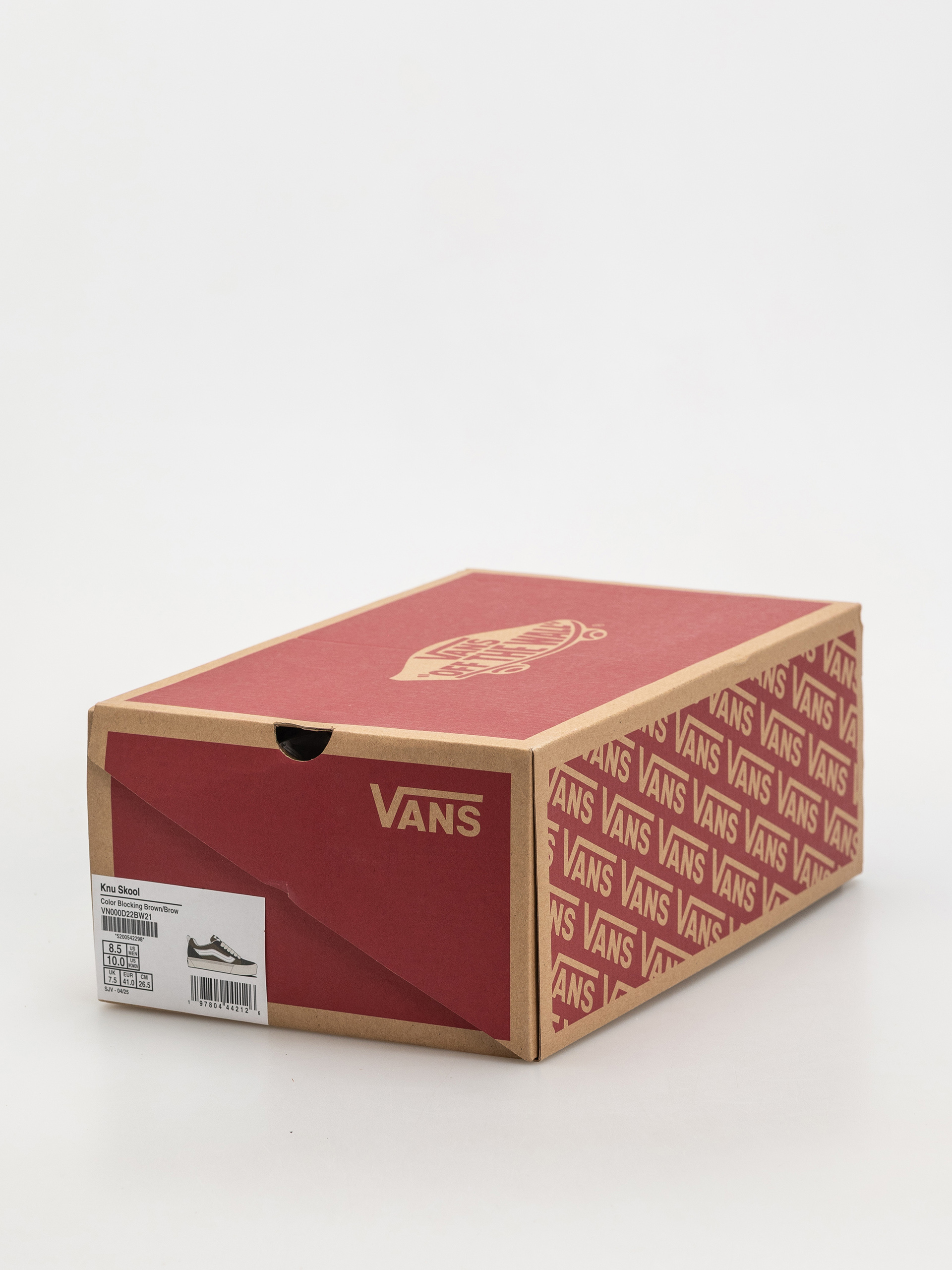 Topánky Vans Knu Skool (color blocking brown/brown)