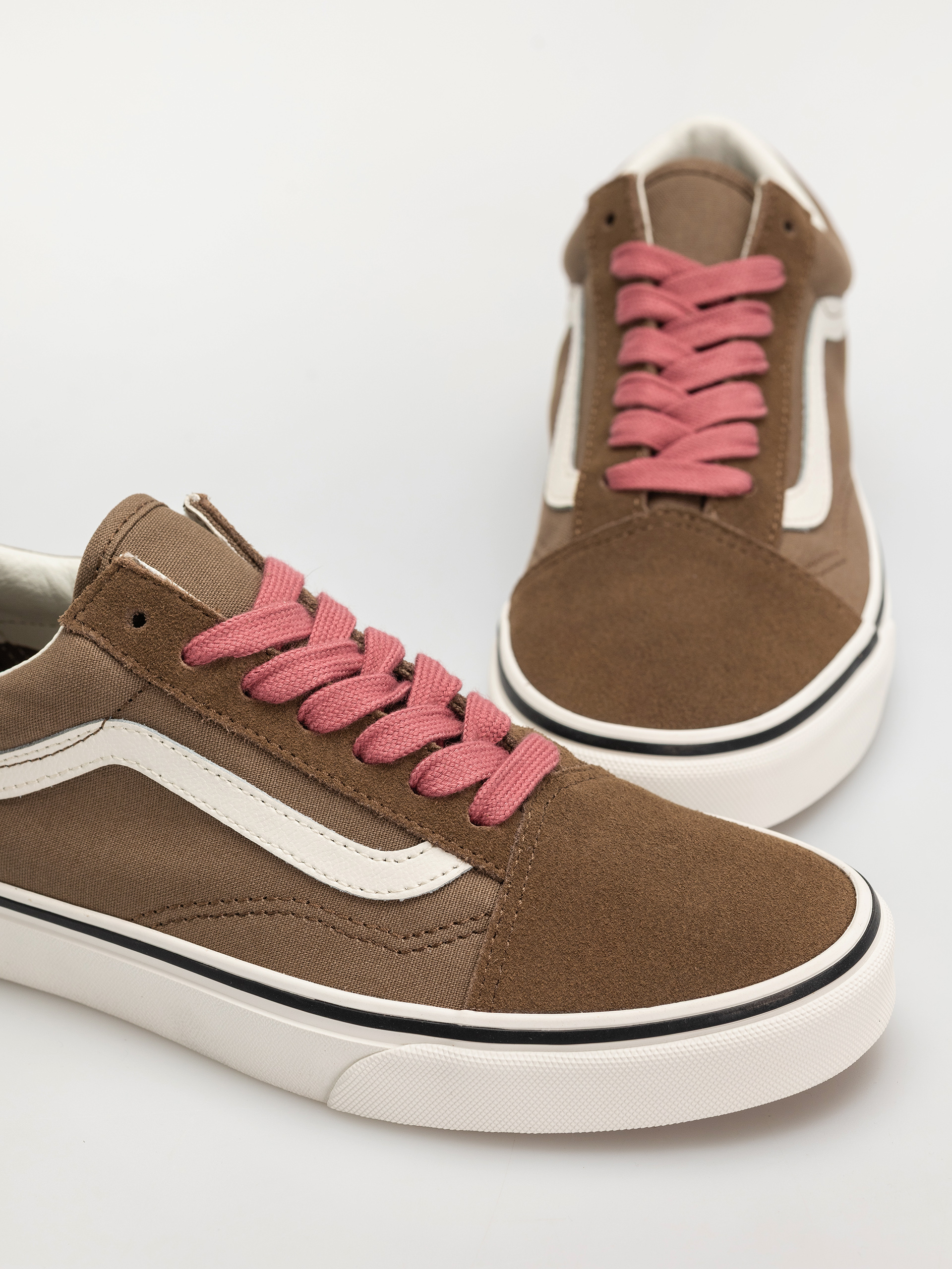 Topánky Vans Old Skool (pop brown/pink)