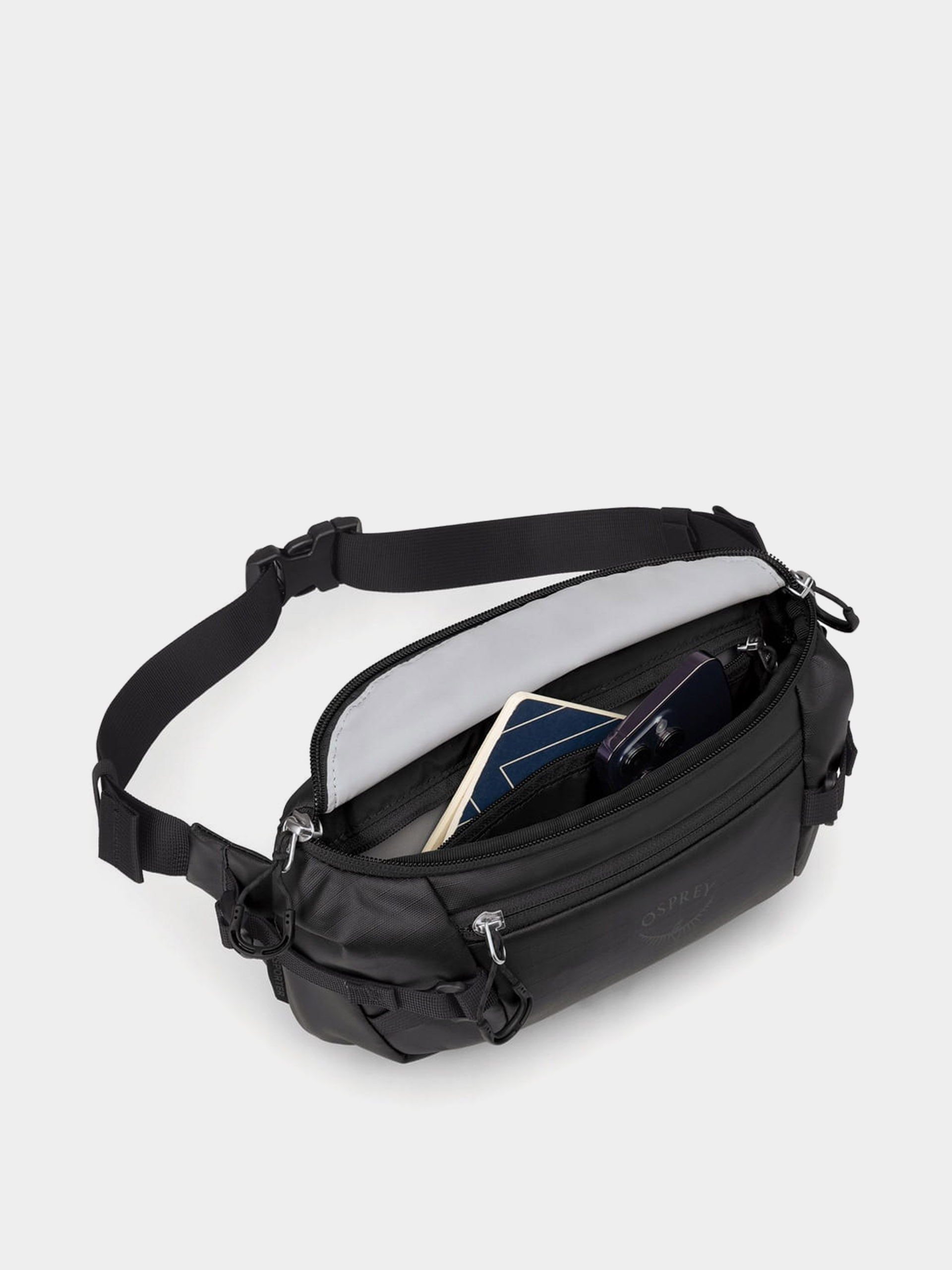 Ľadvinka Osprey Transporter Waist (raven black/black)