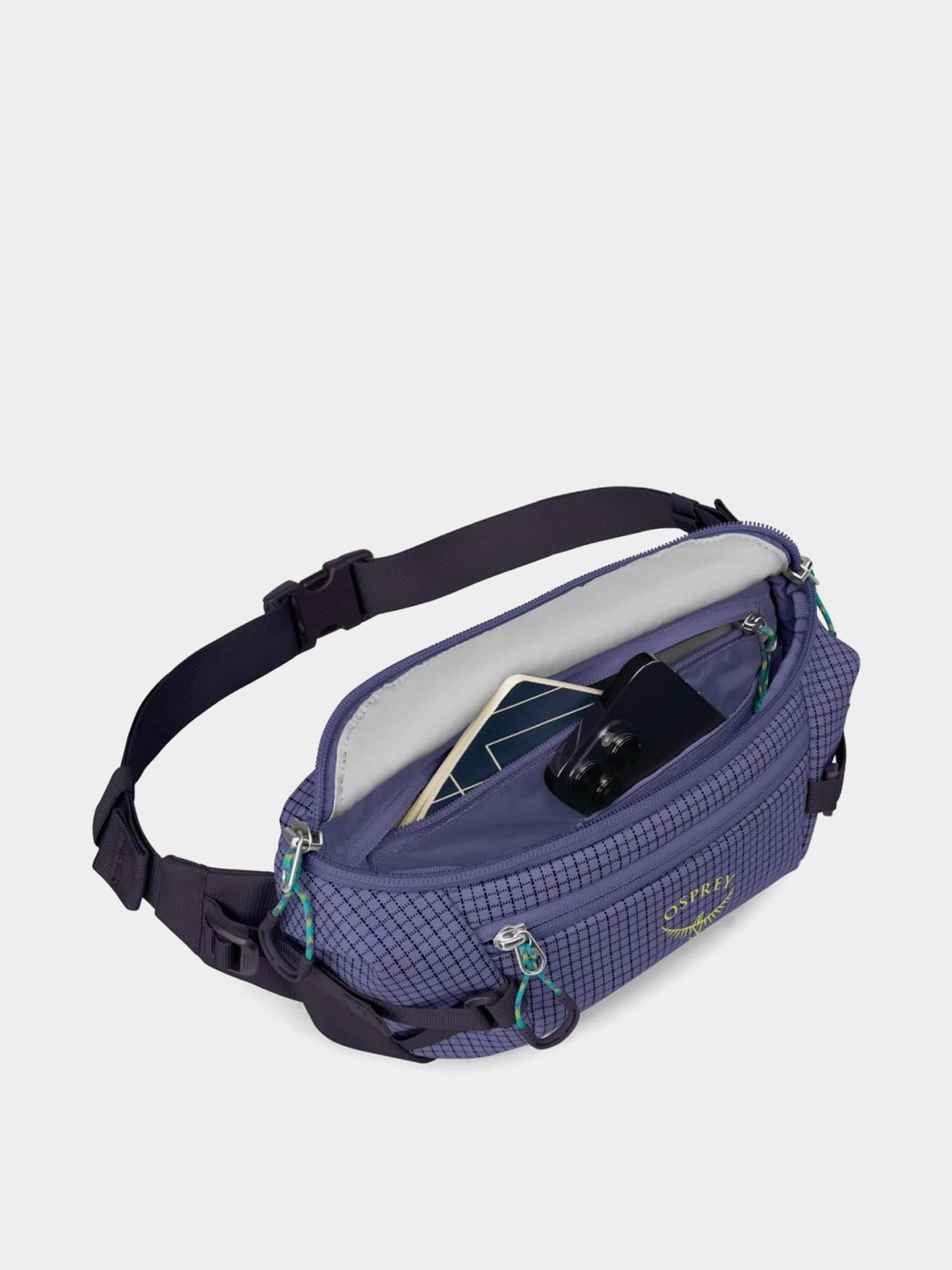 Ľadvinka Osprey Transporter Waist (euphoria purple/purple ink)