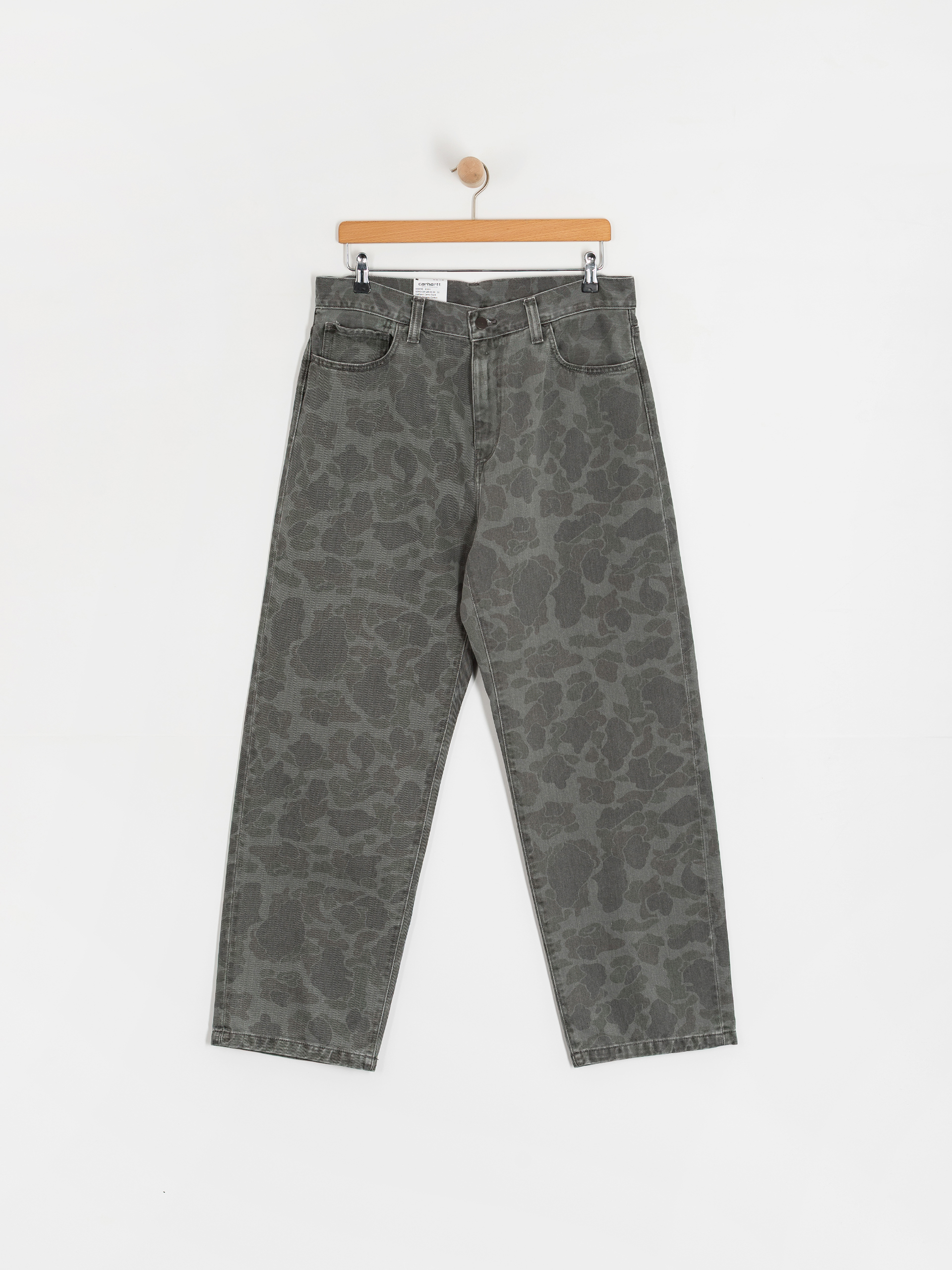 Nohavice Carhartt WIP Duck Landon (camo duck/black/heavy bleached)