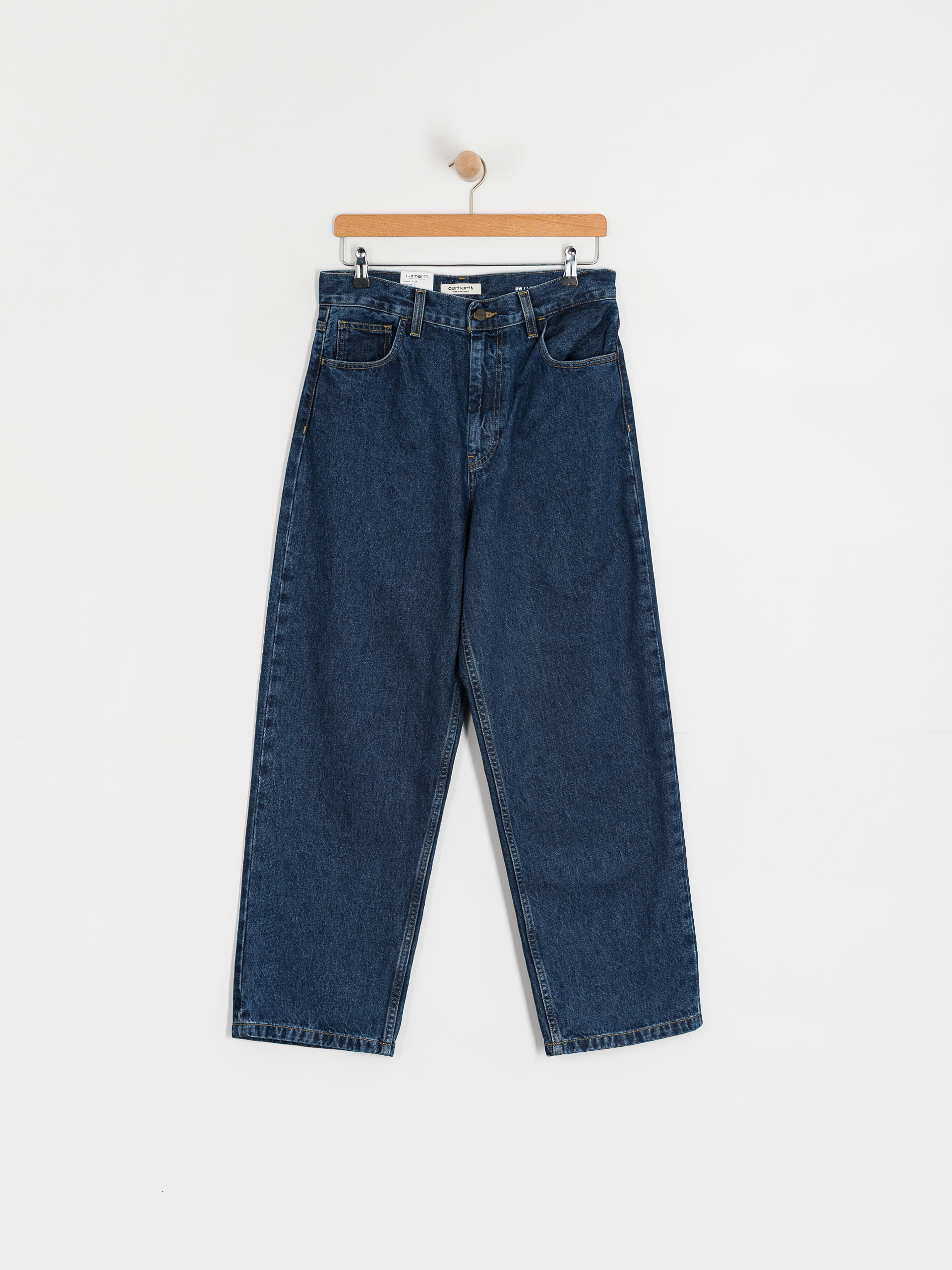 Nohavice Carhartt WIP Brandon Wmn (blue/stone washed)