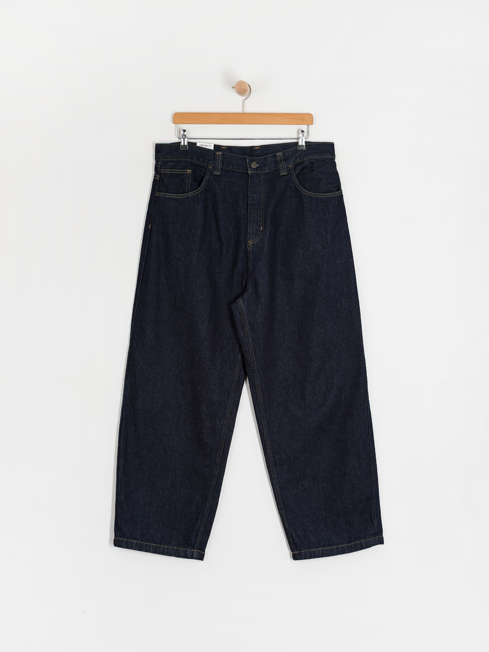 Nohavice Carhartt WIP Brandon (blue/rinsed)