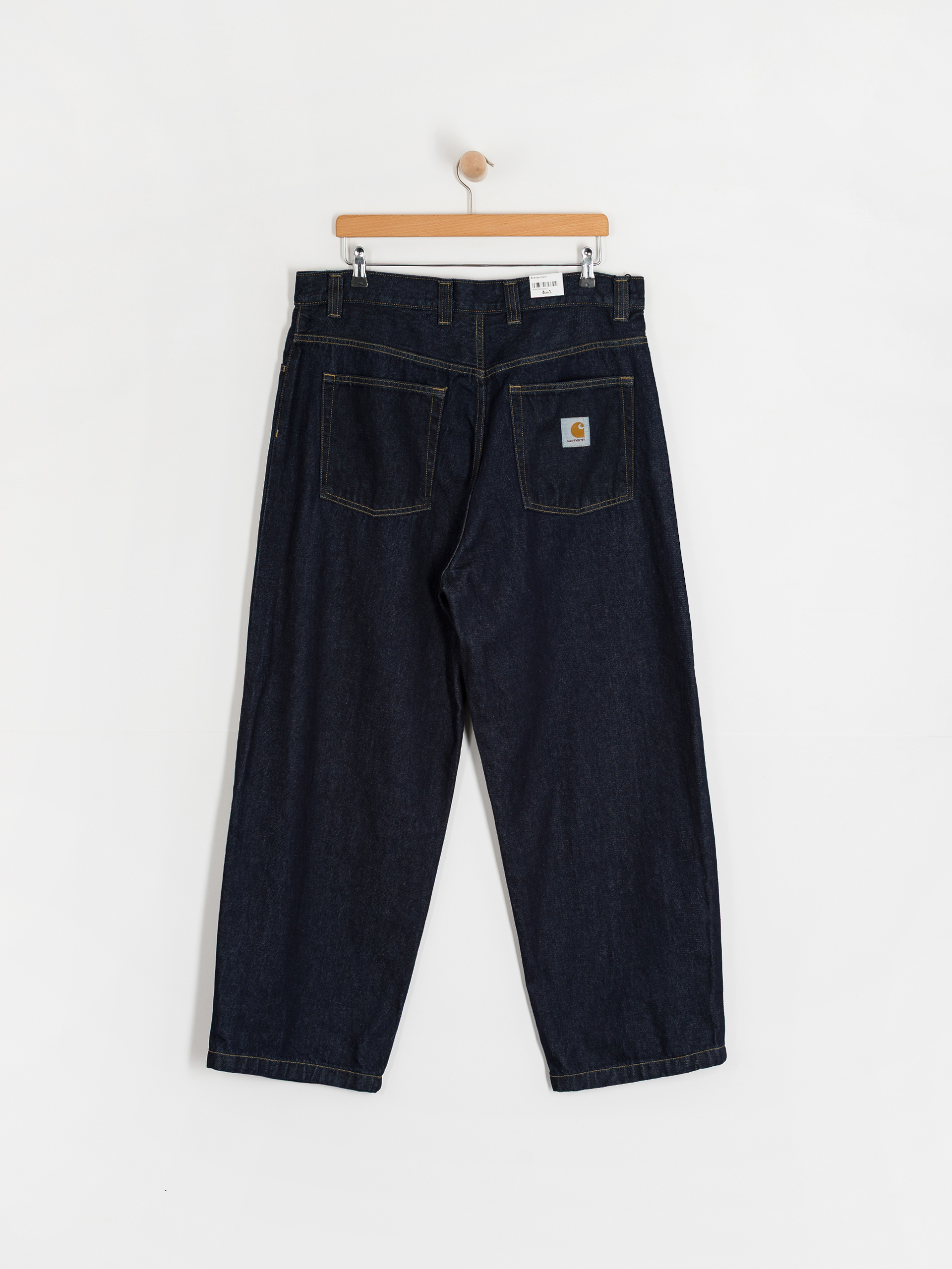 Nohavice Carhartt WIP Brandon (blue/rinsed)