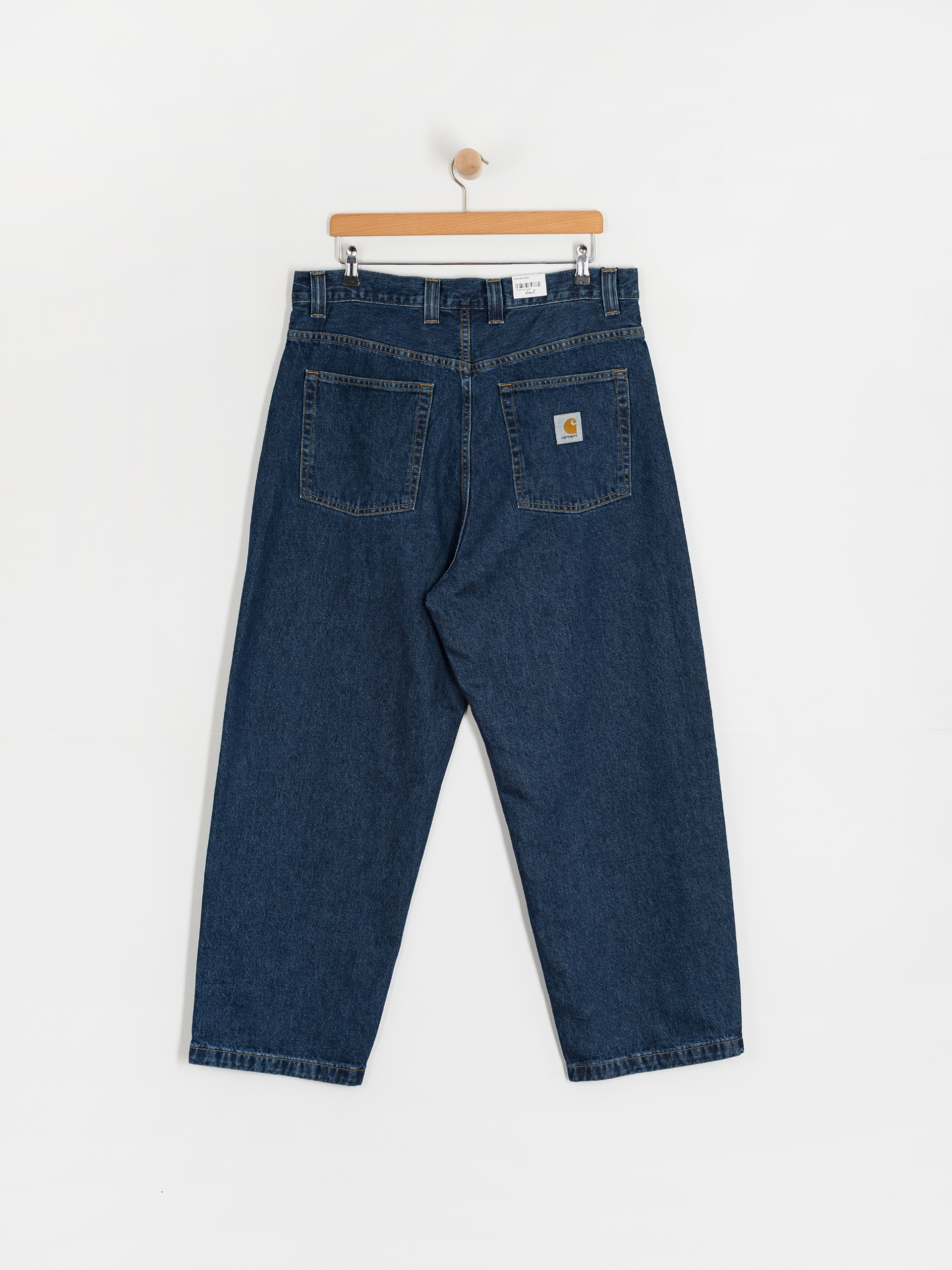 Nohavice Carhartt WIP Brandon (blue/stone washed)