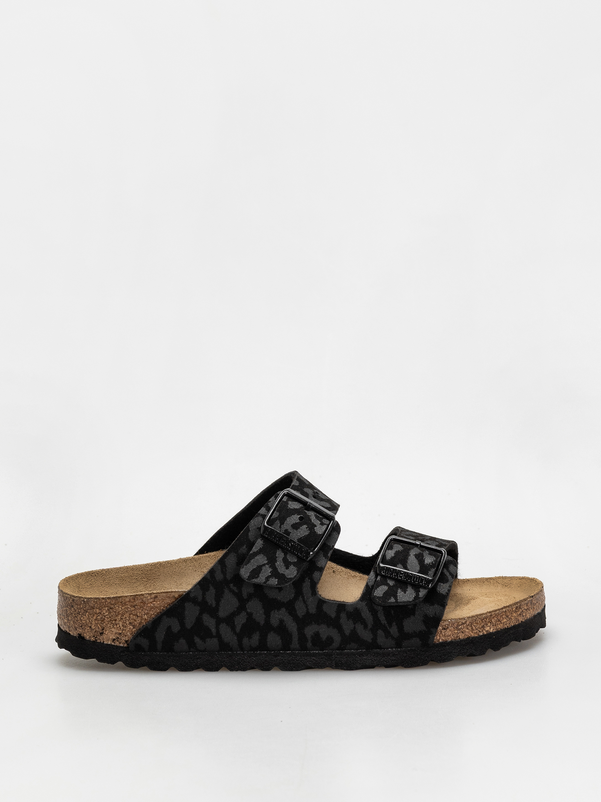 u0160u013eapky Birkenstock Arizona Synthetics Narrow Wmn (leo black)