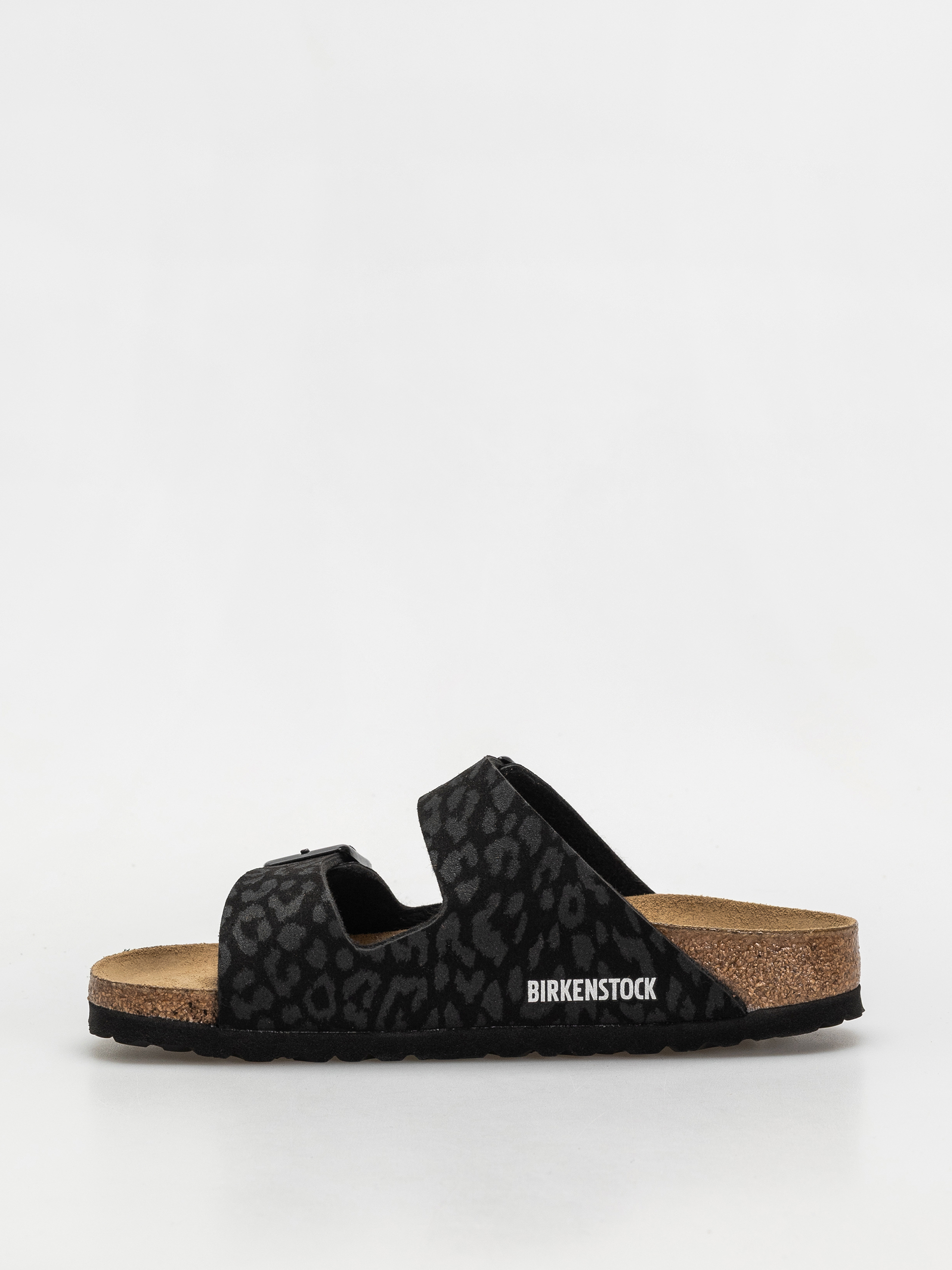 Šľapky Birkenstock Arizona Synthetics Narrow Wmn (leo black)