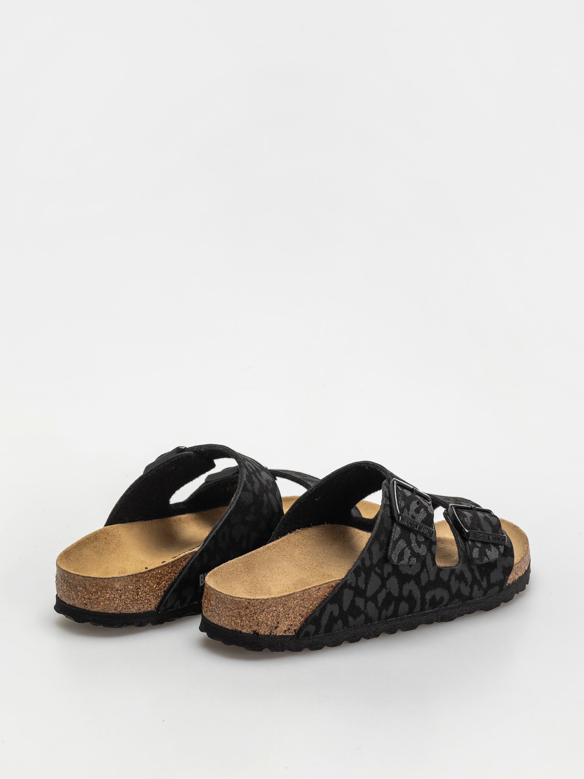 Šľapky Birkenstock Arizona Synthetics Narrow Wmn (leo black)