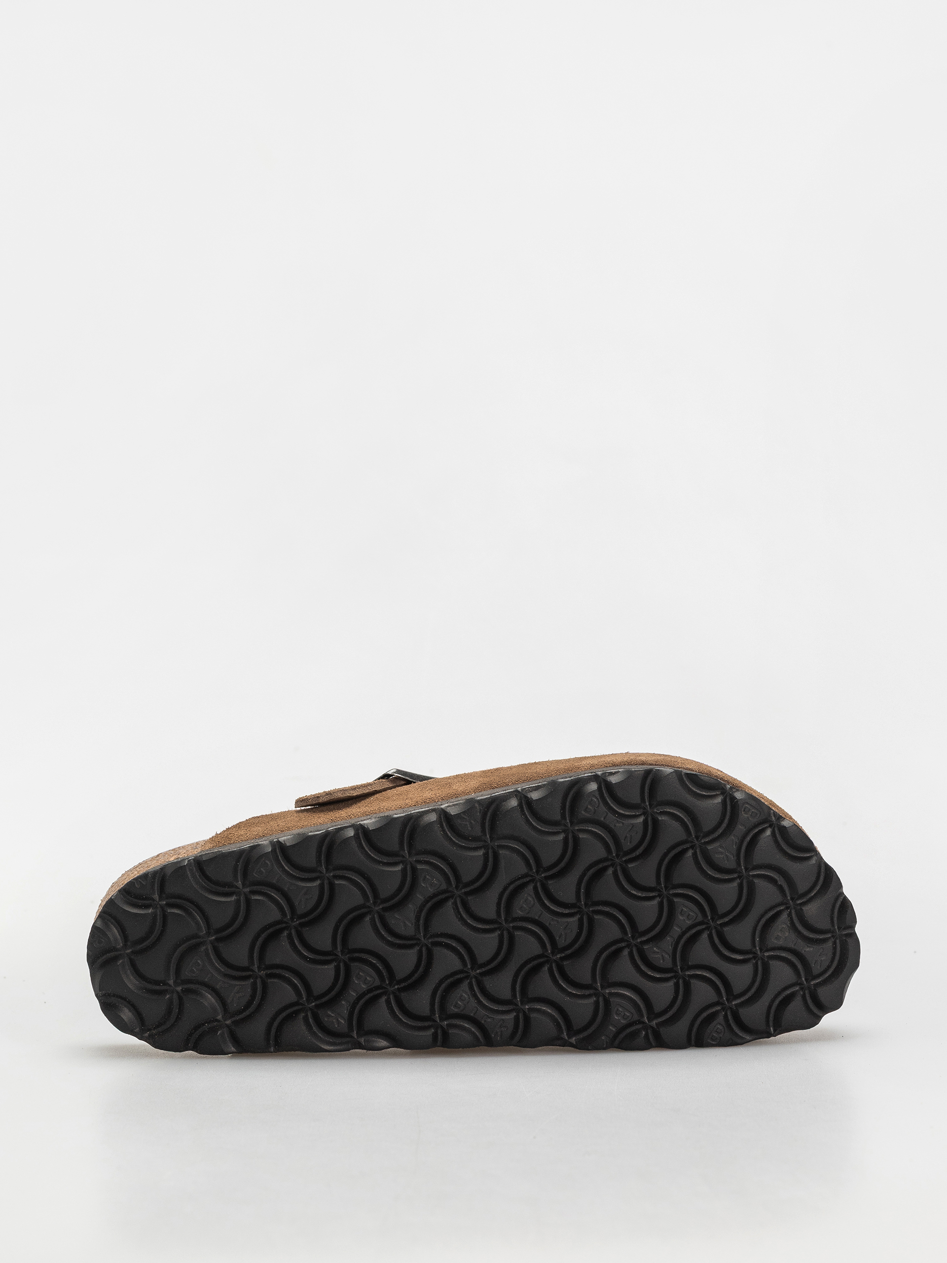 Šľapky Birkenstock Boston SFB Suede Leather Narrow Wmn (dark tea)