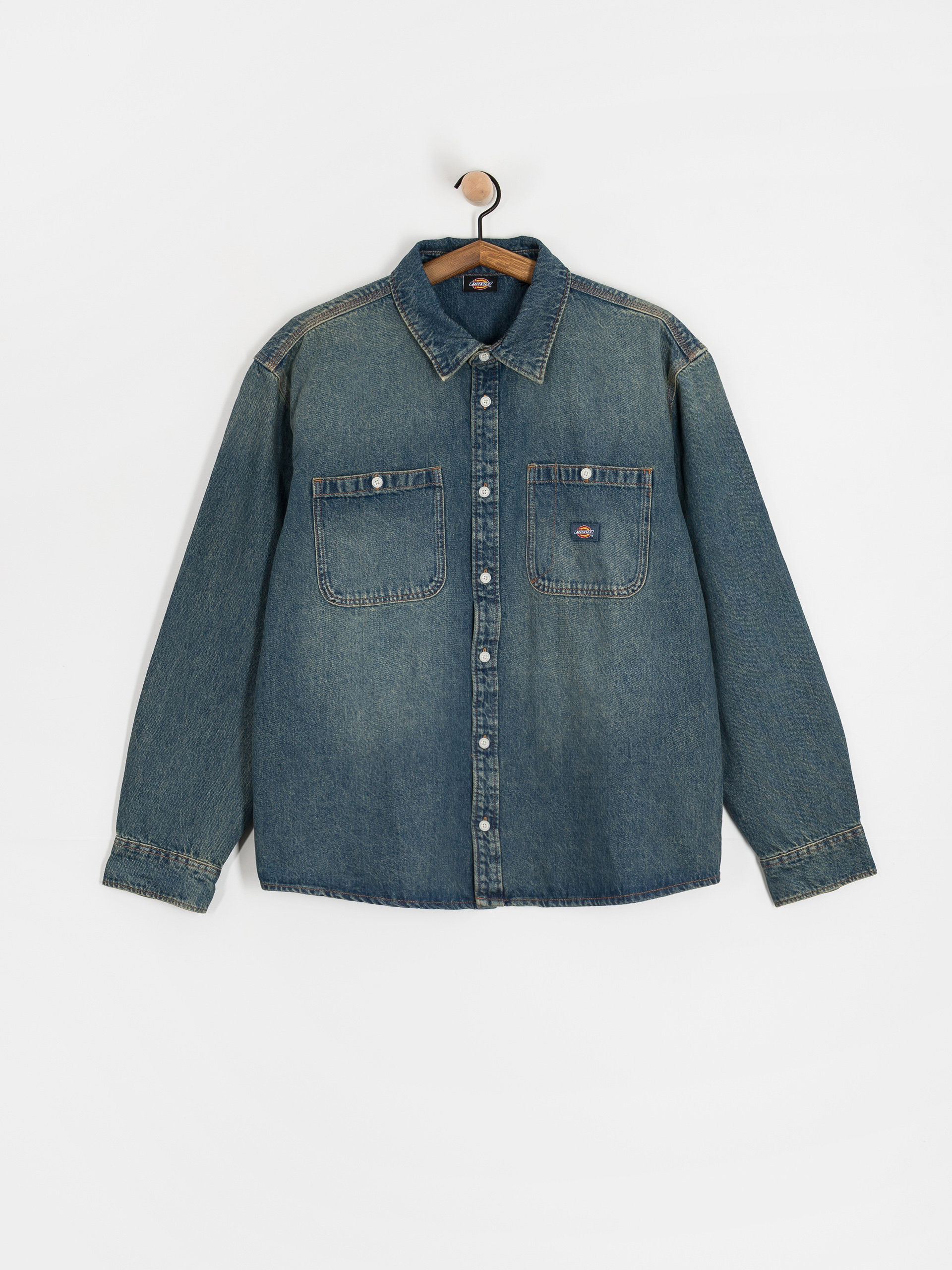 Košeľa Dickies Mechanic (khaki tinted blue)