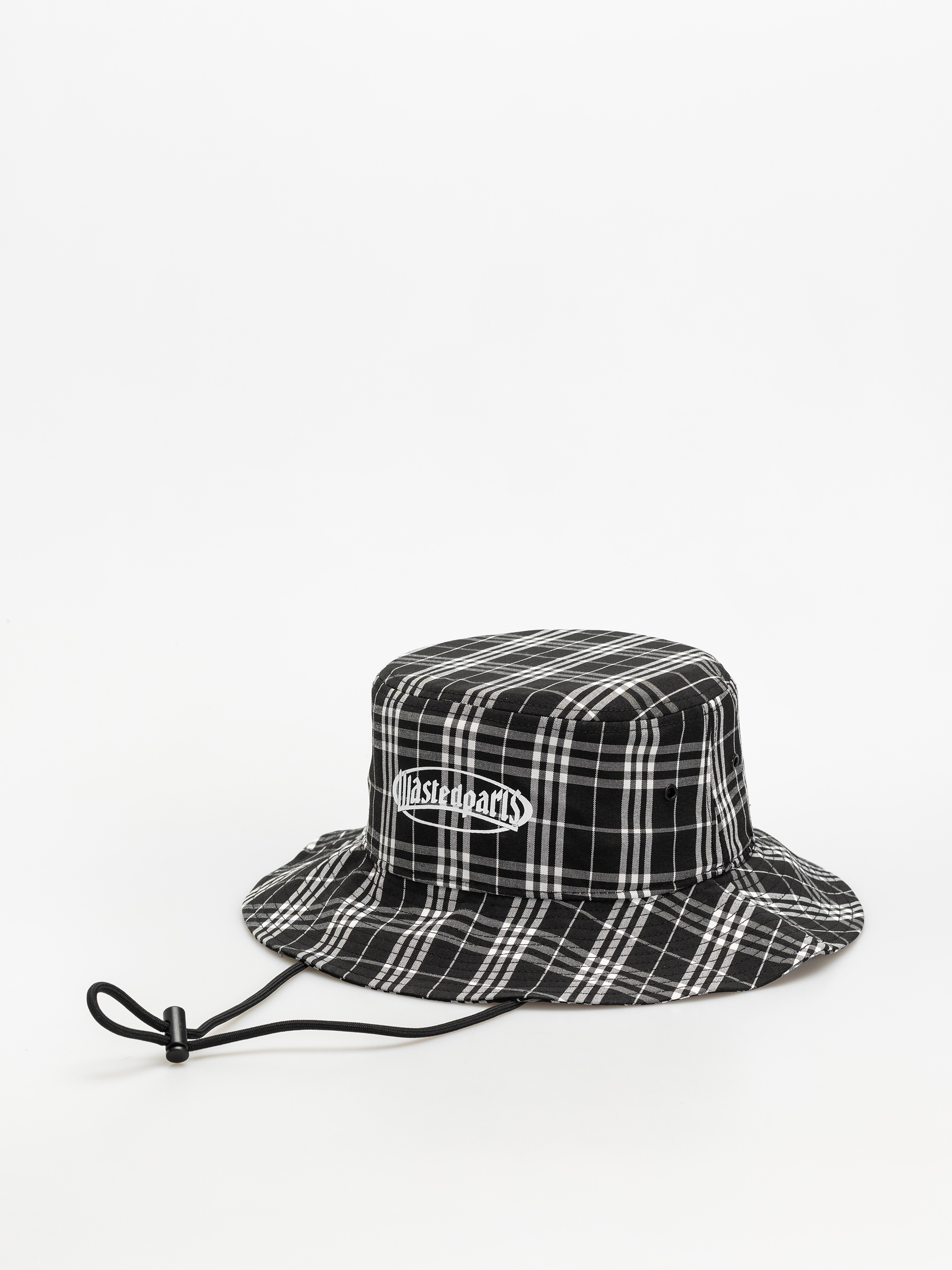 Šiltovka Wasted Paris Yard Tartan Safari Hat (black/white)