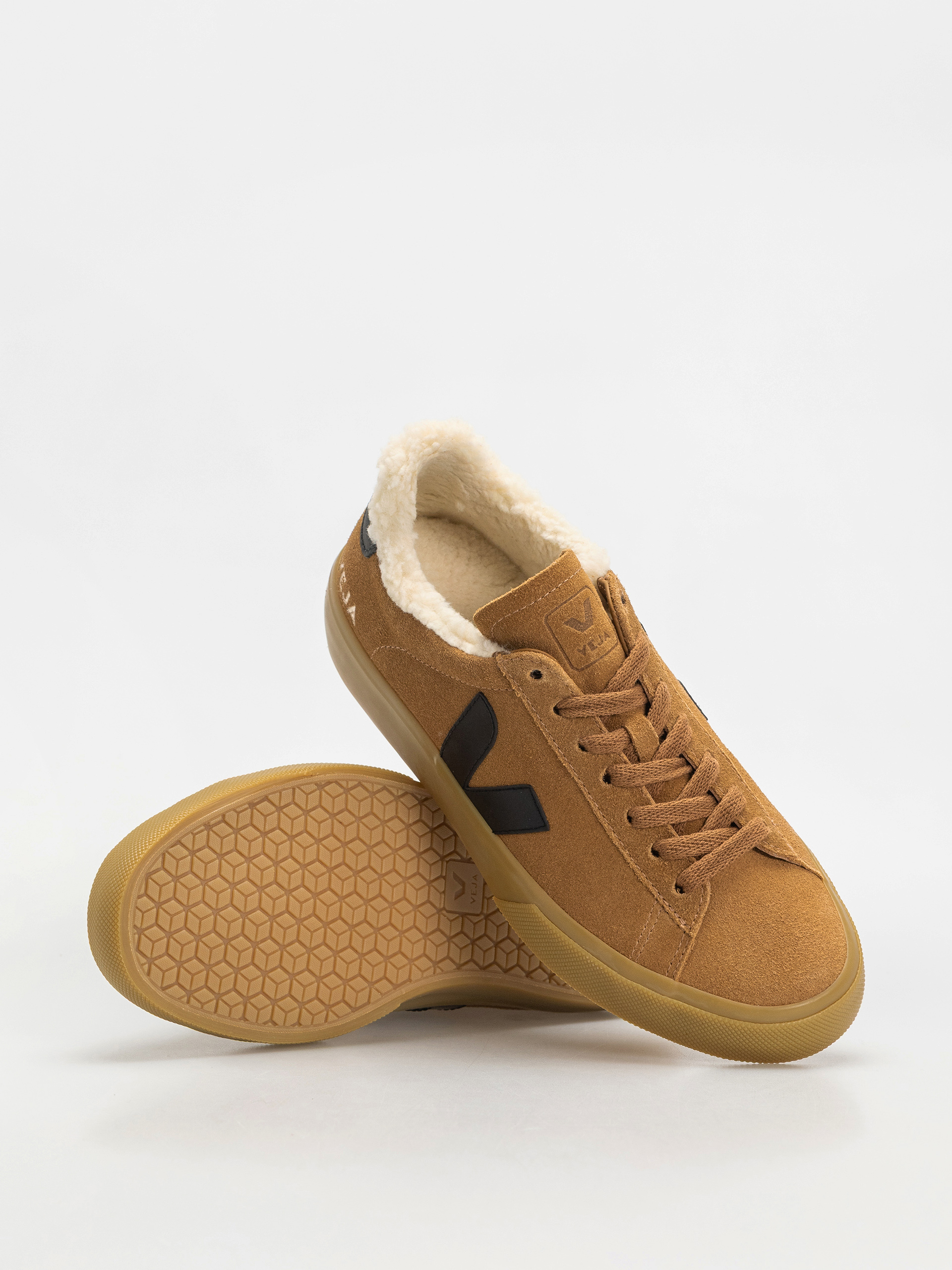 Topánky Veja Campo Winter Wmn (camel black natural)