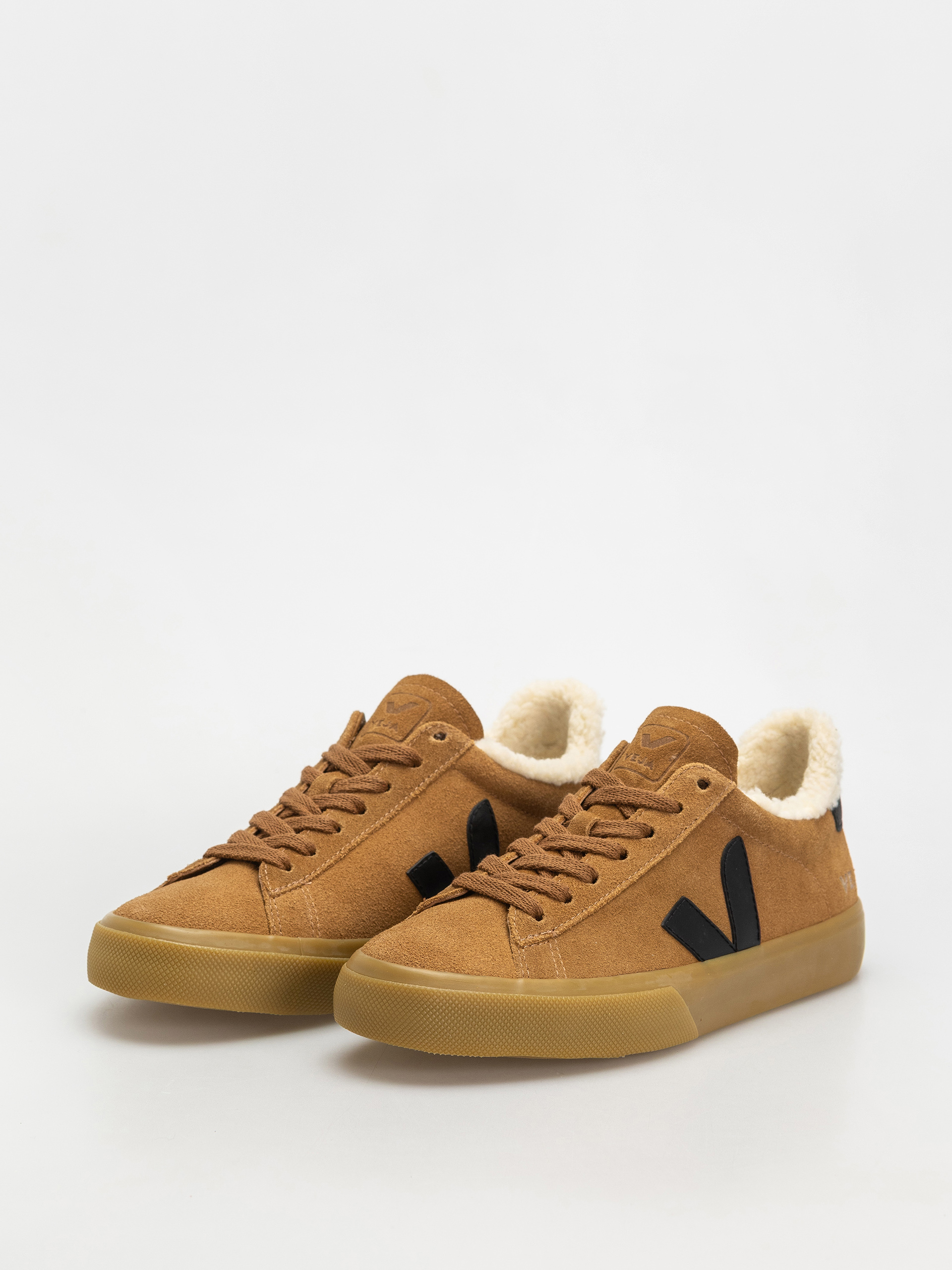 Topánky Veja Campo Winter Wmn (camel black natural)
