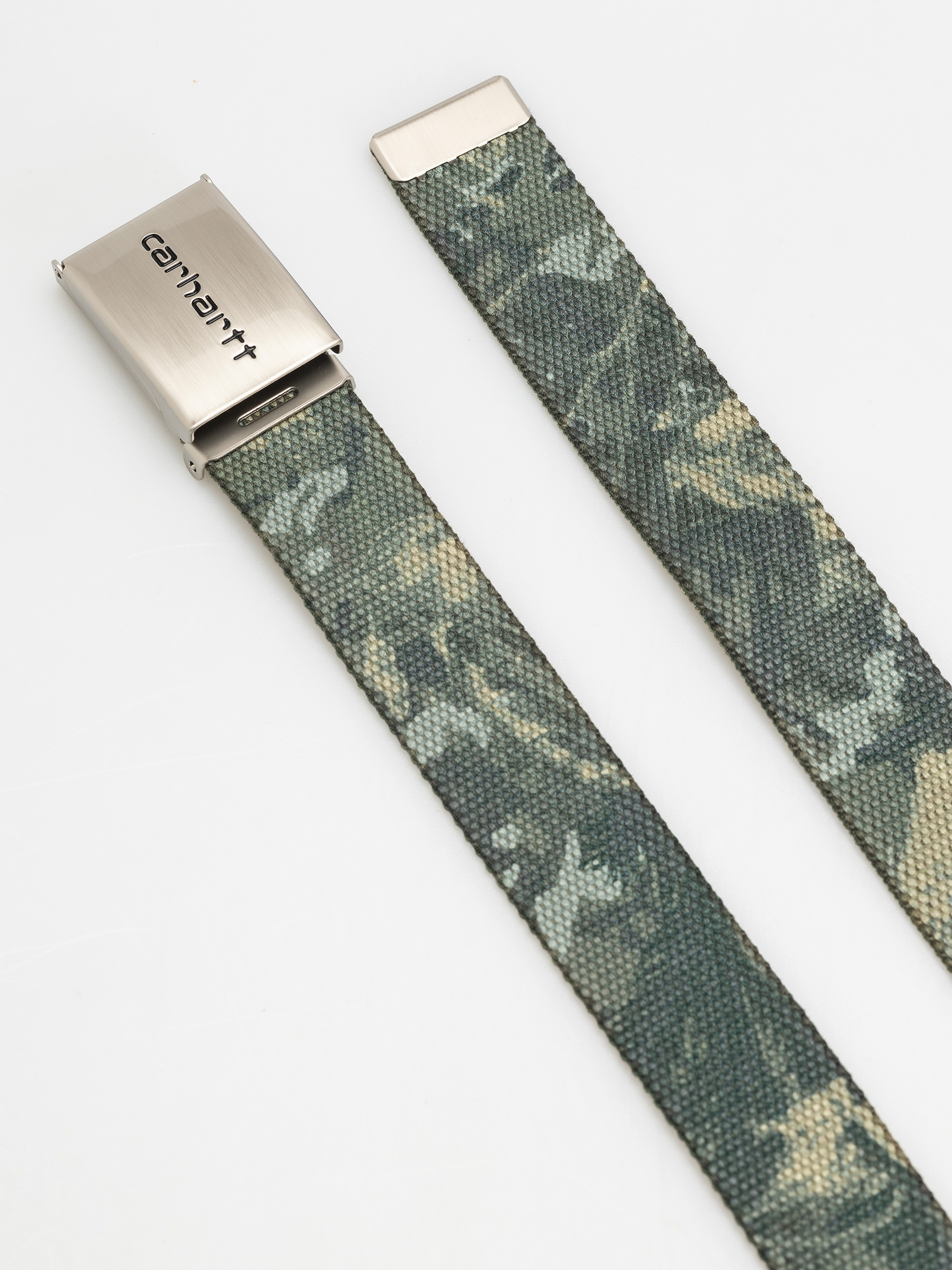 Opasok Carhartt WIP Clip Chrome (camo combi/green)