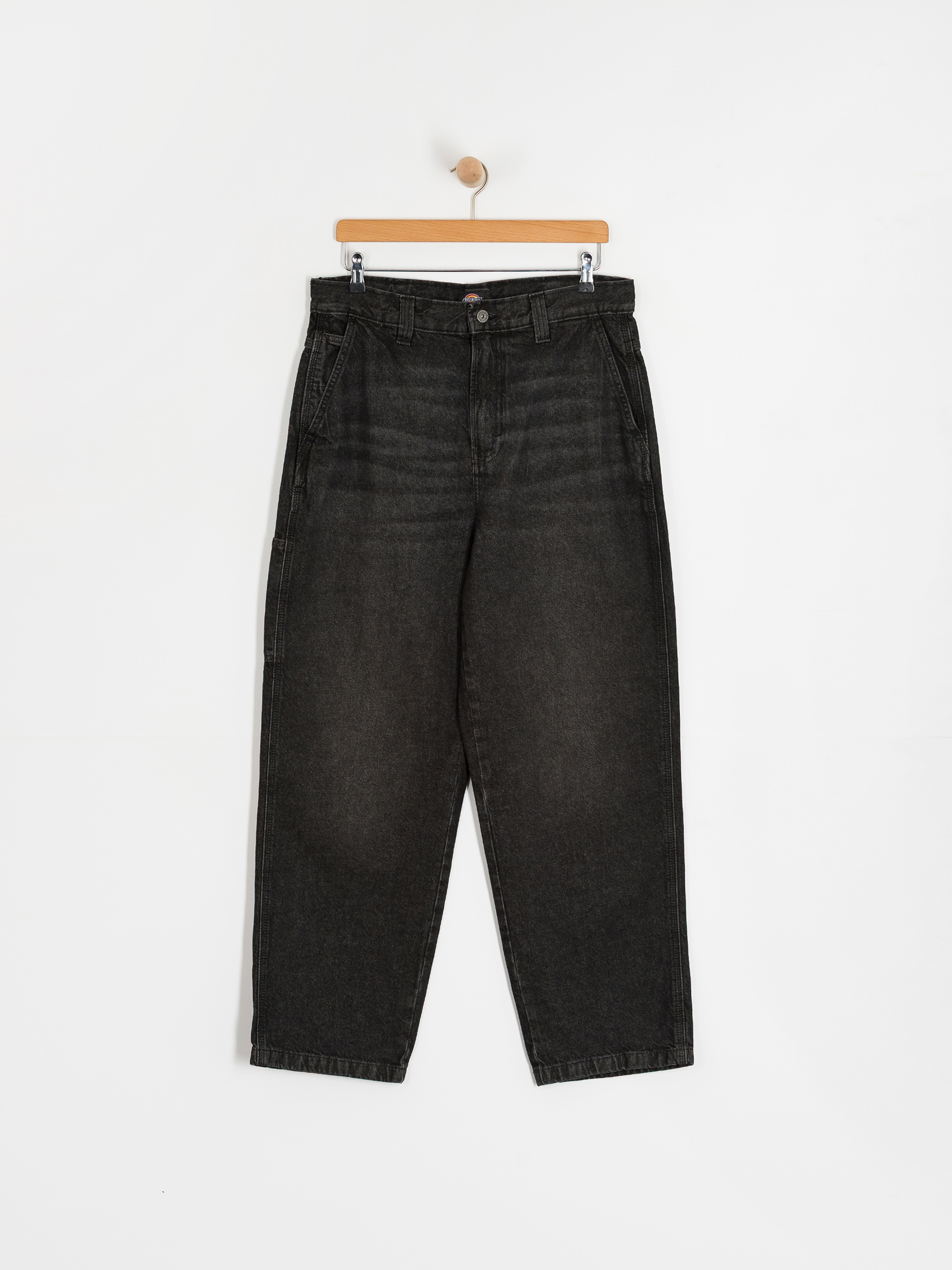 Nohavice Dickies Madison Baggy (black wash faded)