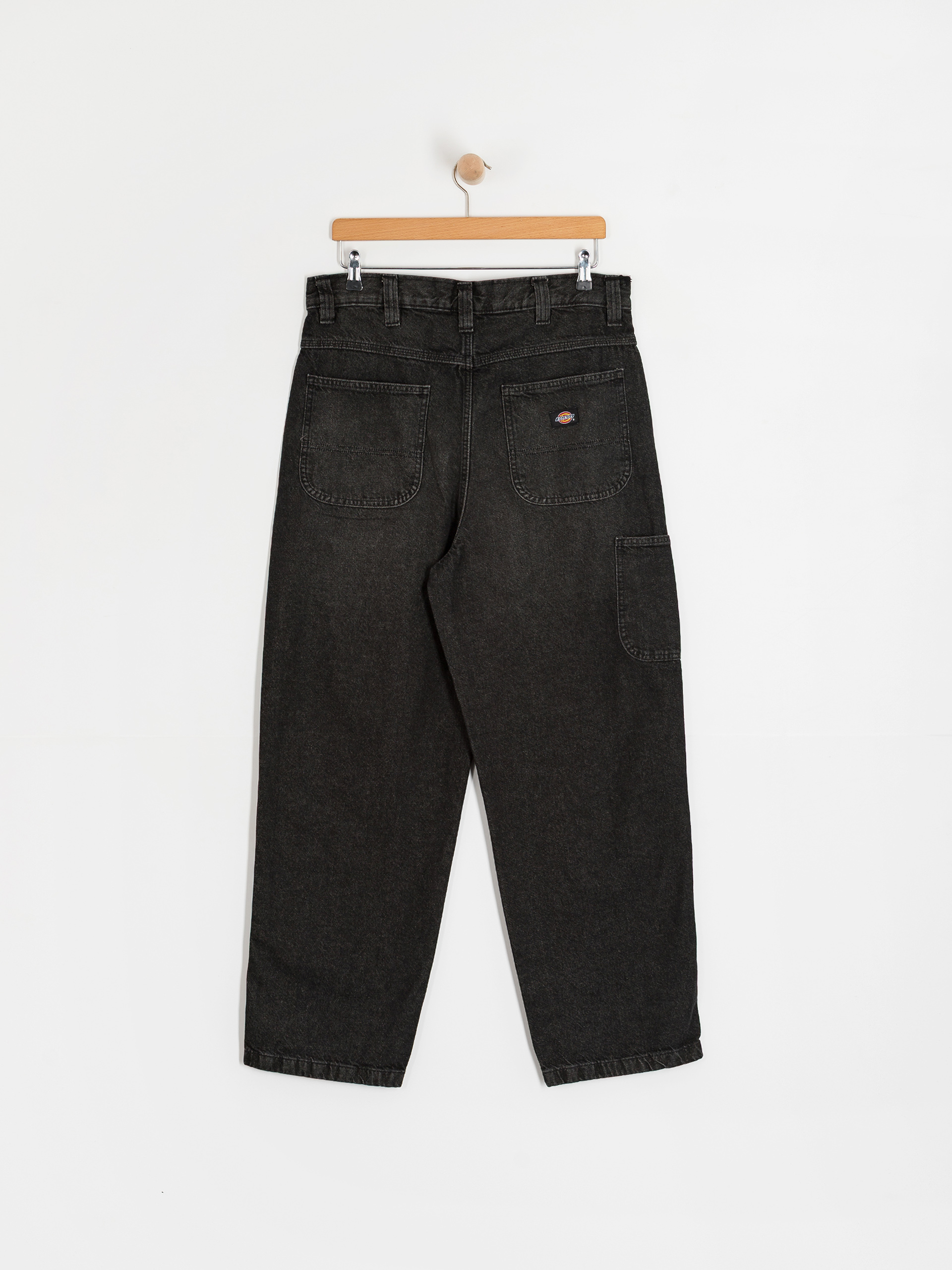 Nohavice Dickies Madison Baggy (black wash faded)