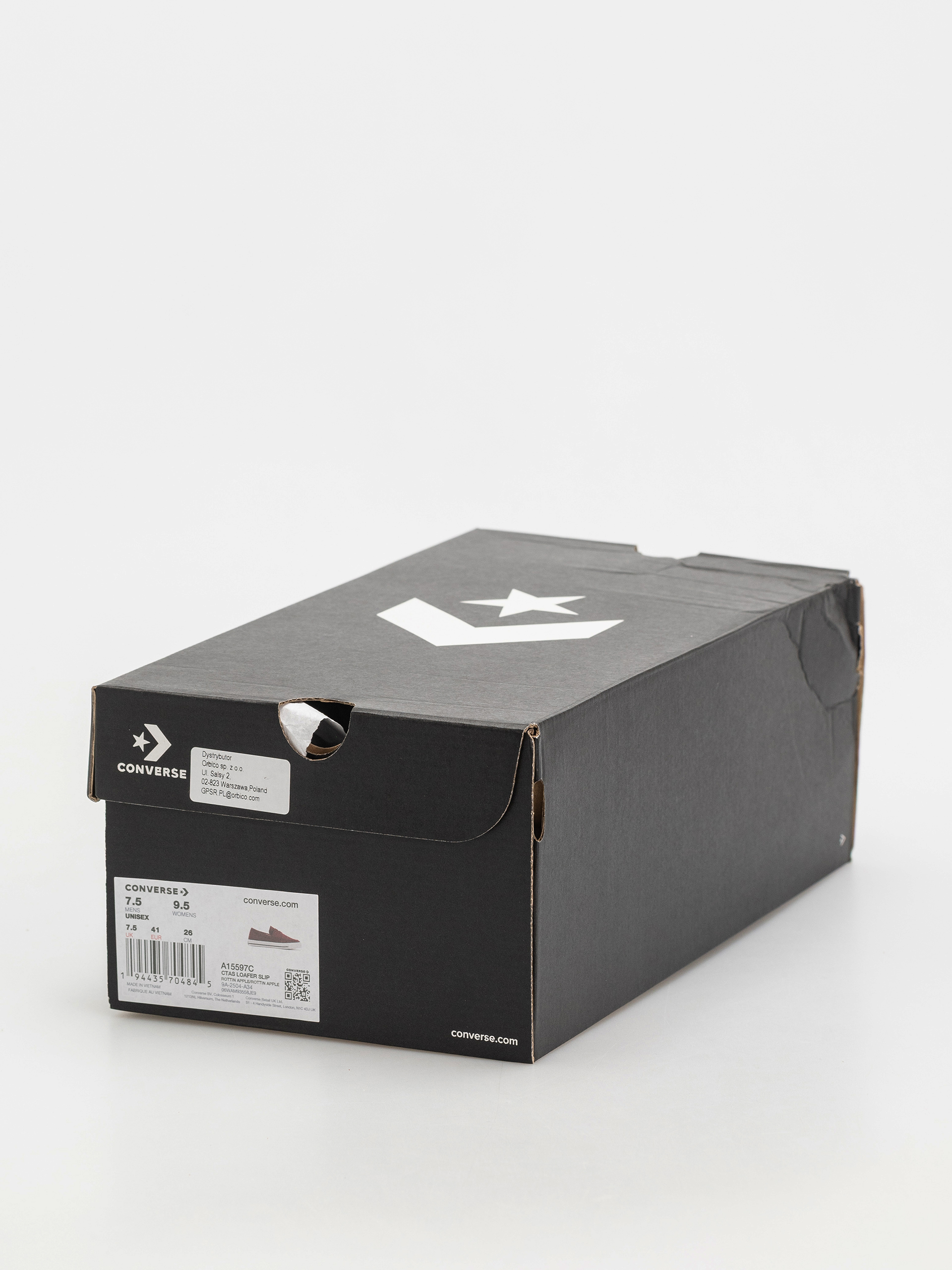 Topánky Converse Chuck Taylor All Star Loafer (maroon)