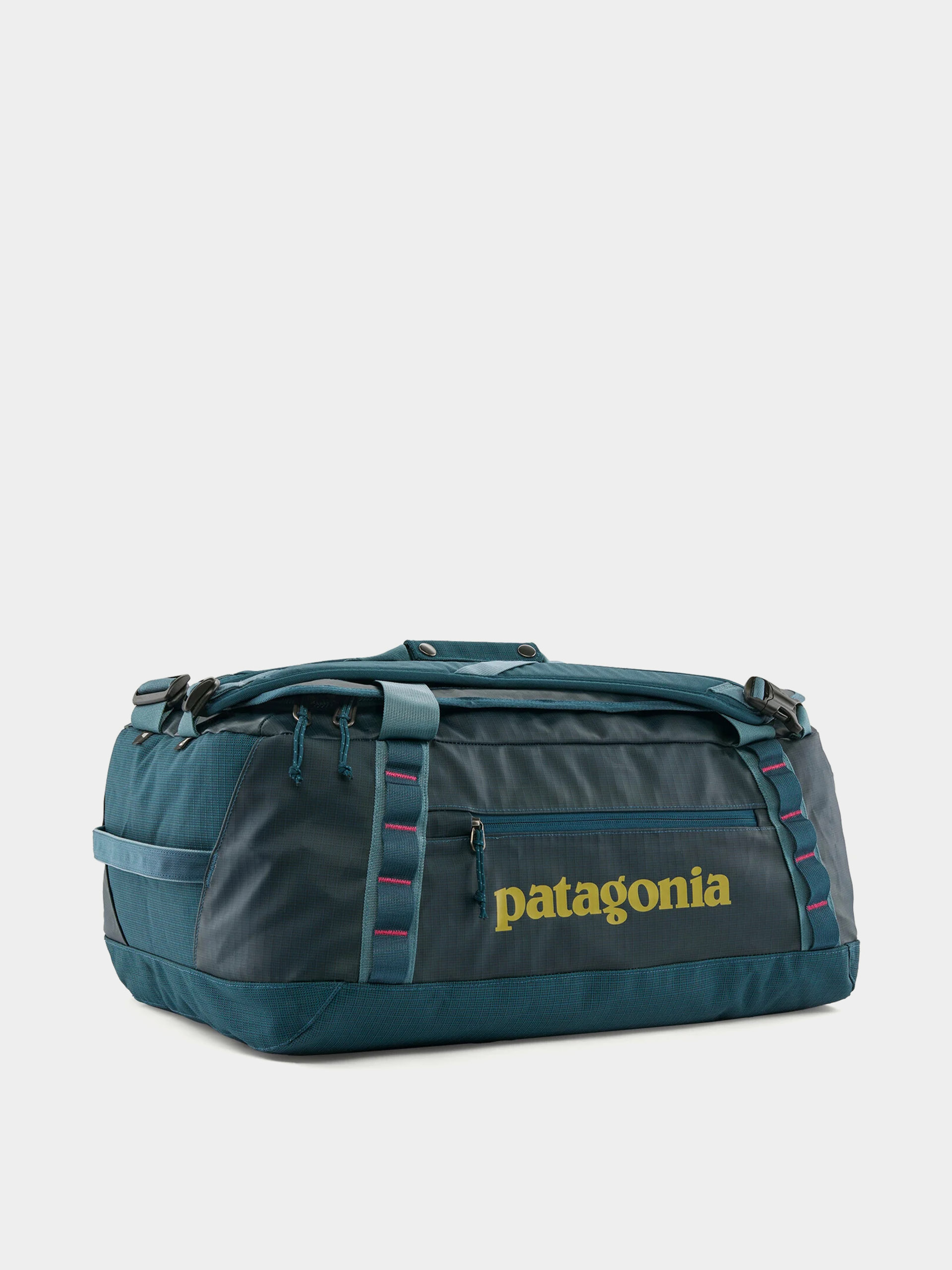 Taška Patagonia Black Hole Duffel 40L (tidal teal w/luminous pink)