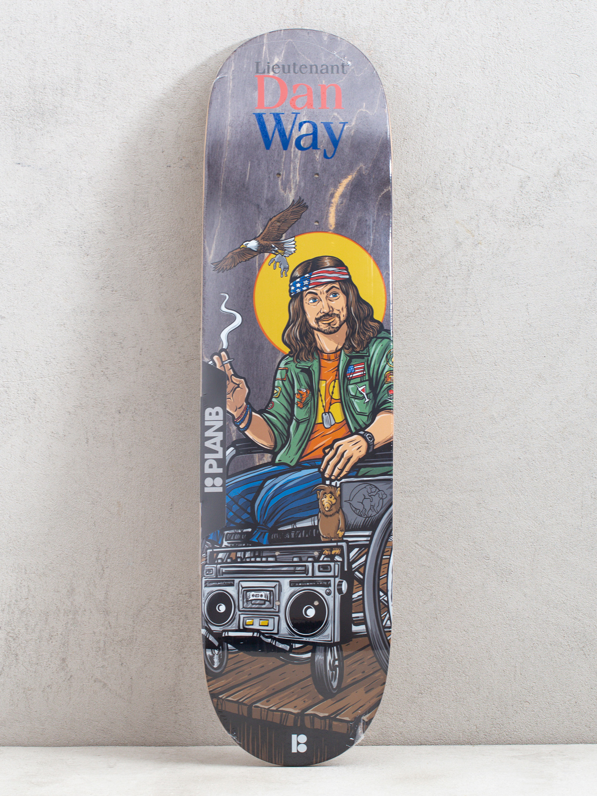 Doska Plan B Lieutenant Dan (black)