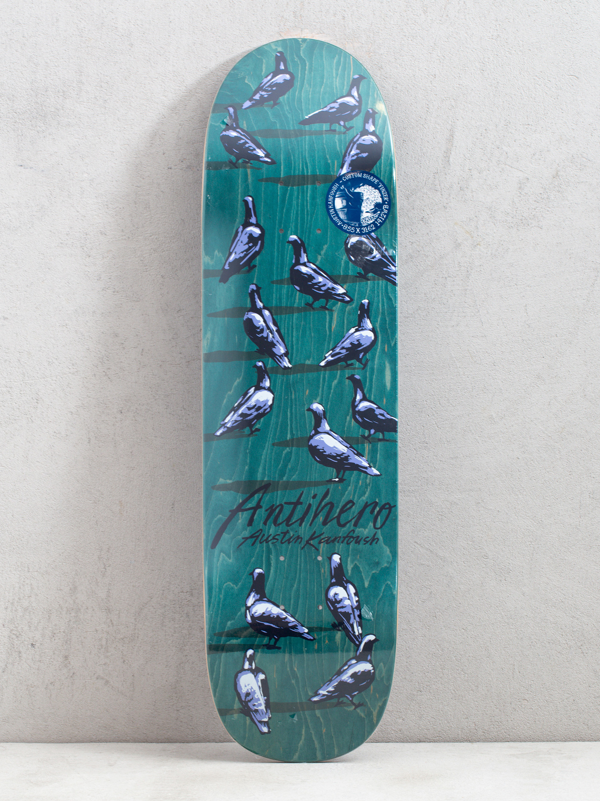 Doska Antihero Kanfoush Down Pigeon Custom (green)