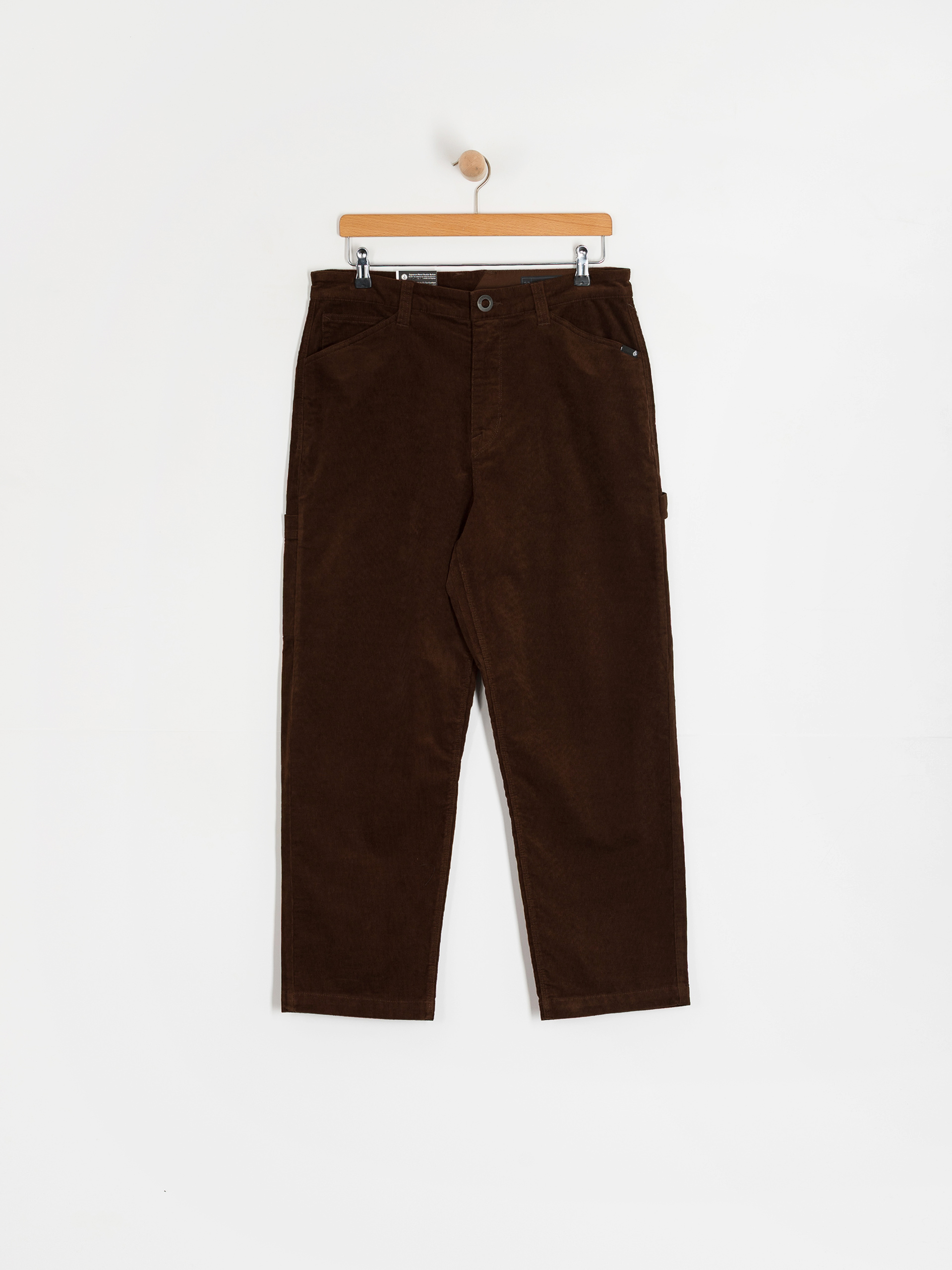 Nohavice Volcom Kraftsman Cord (brown stone)