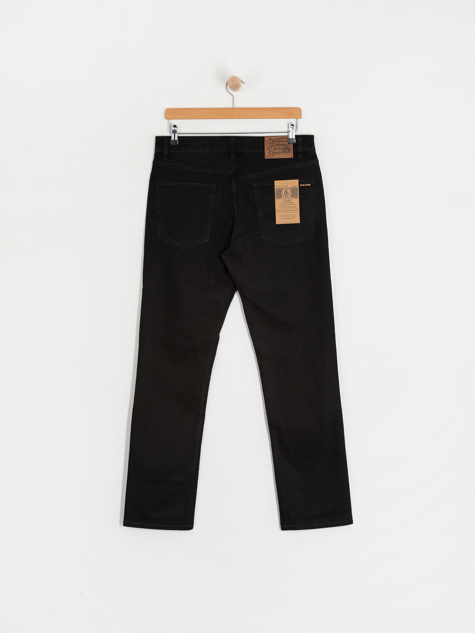 Nohavice Volcom Solver Denim (black out)