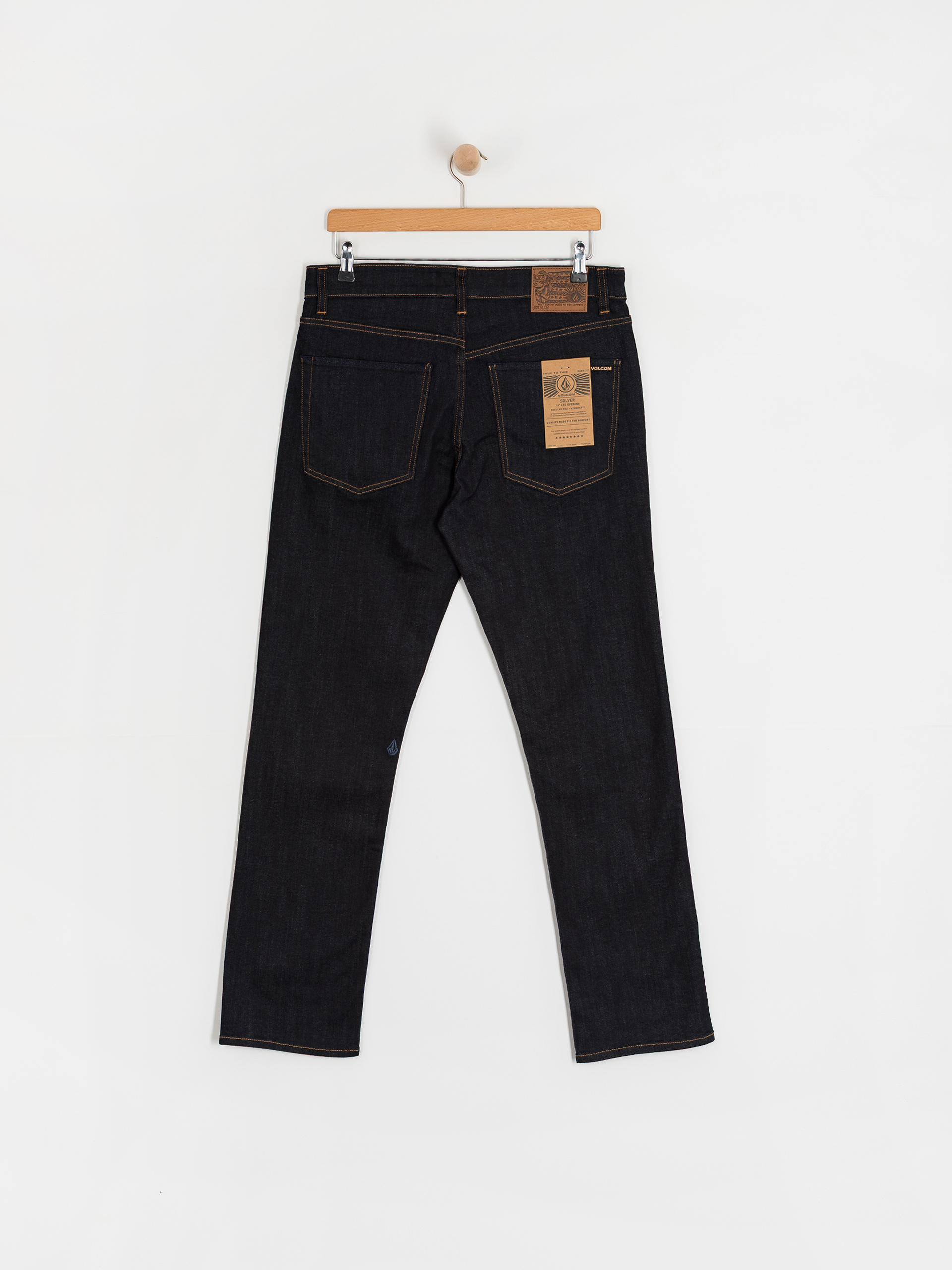 Nohavice Volcom Solver Denim (rinse)