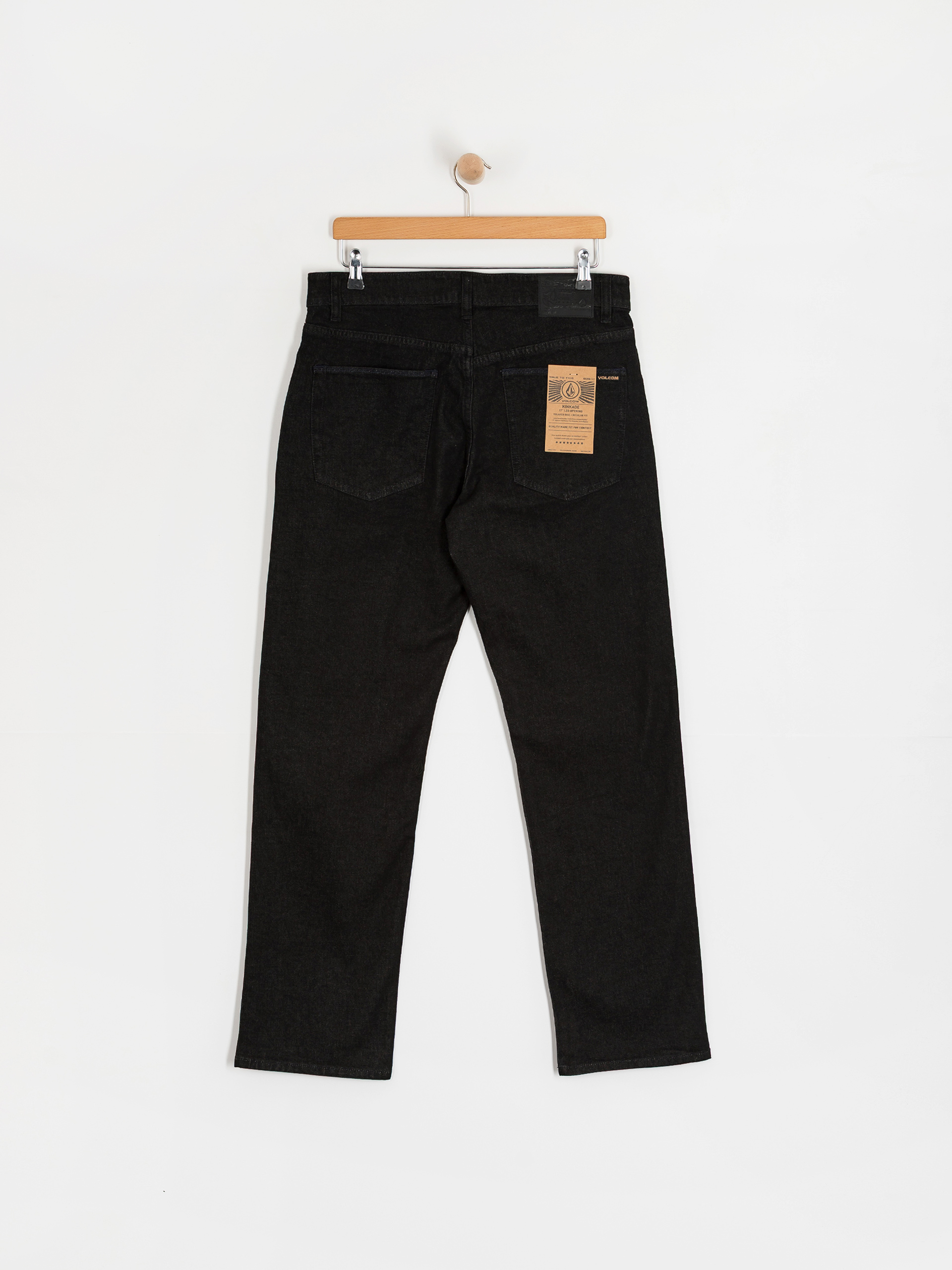 Nohavice Volcom Kinkade Denim (black wash)