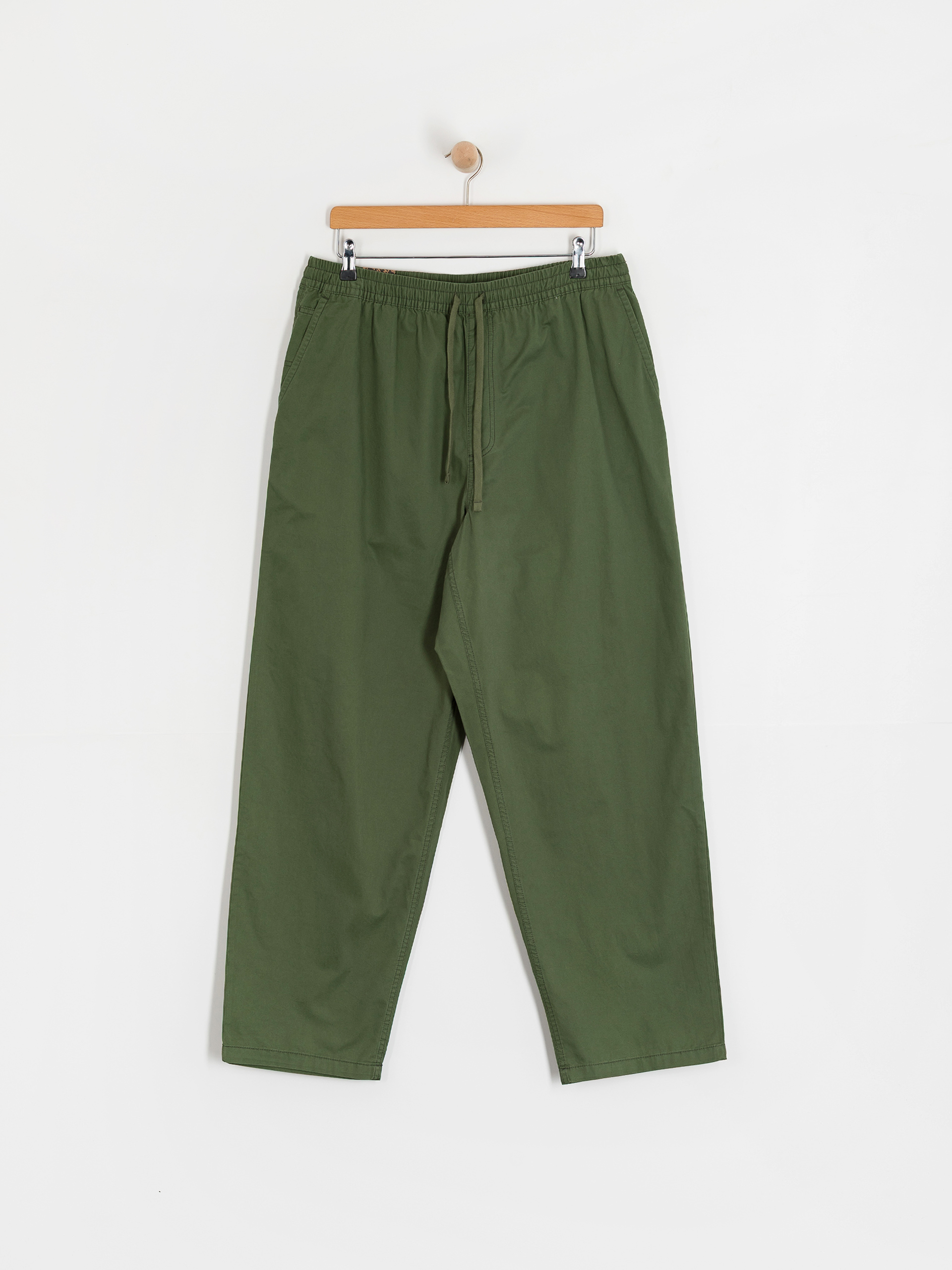 Nohavice Vans Range Baggy Tapered Elastic Waist (pine forest)
