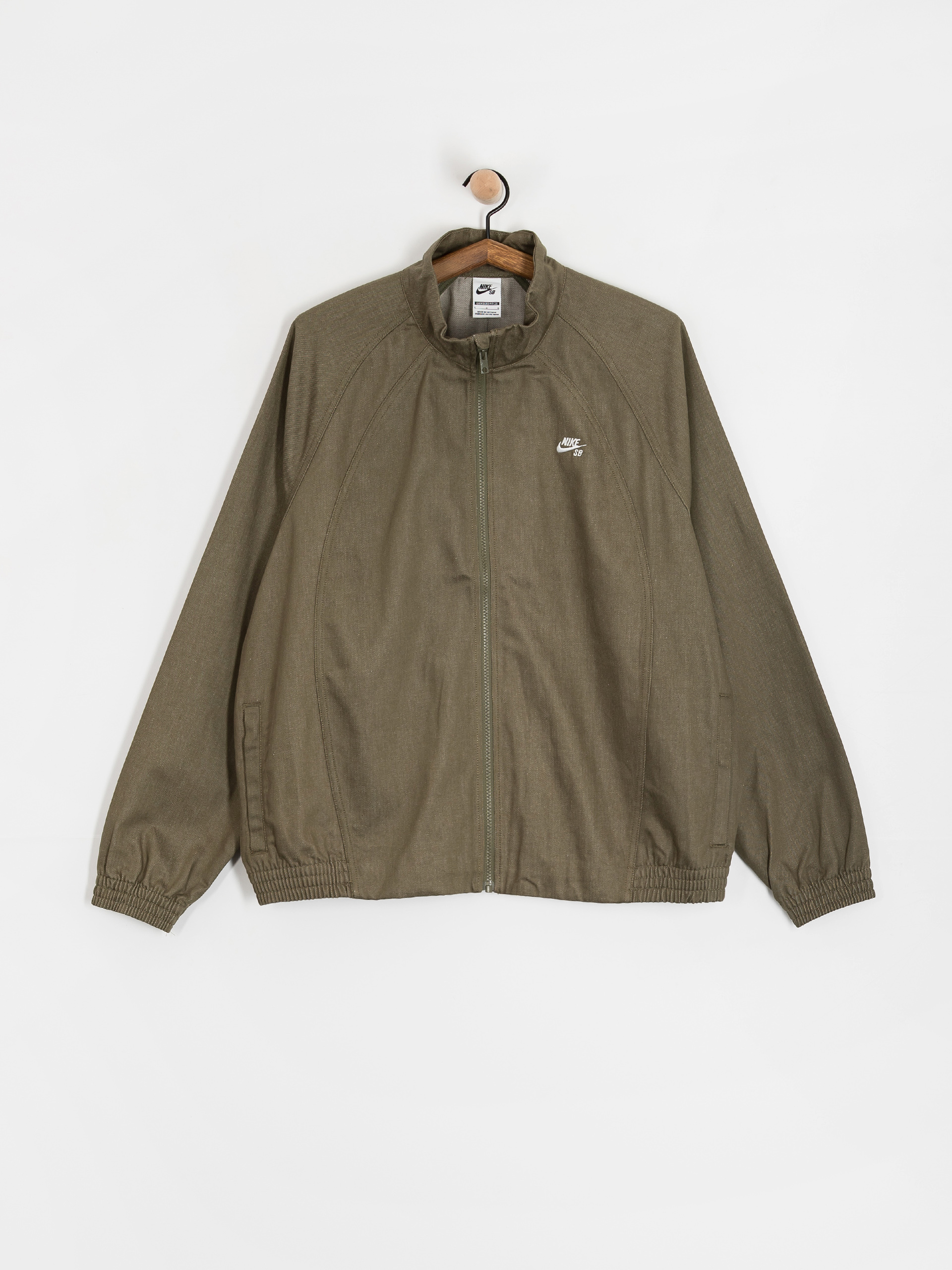 Bunda Nike SB Denim FZ Trak (medium olive/white)