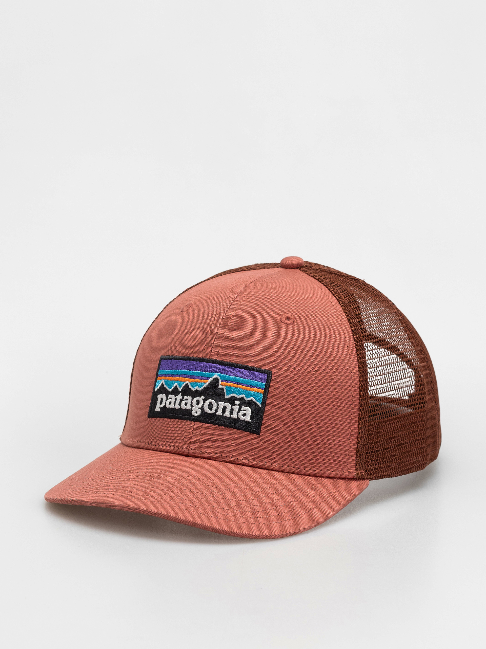 u0160iltovka Patagonia P 6 Logo Trucker (potters red)