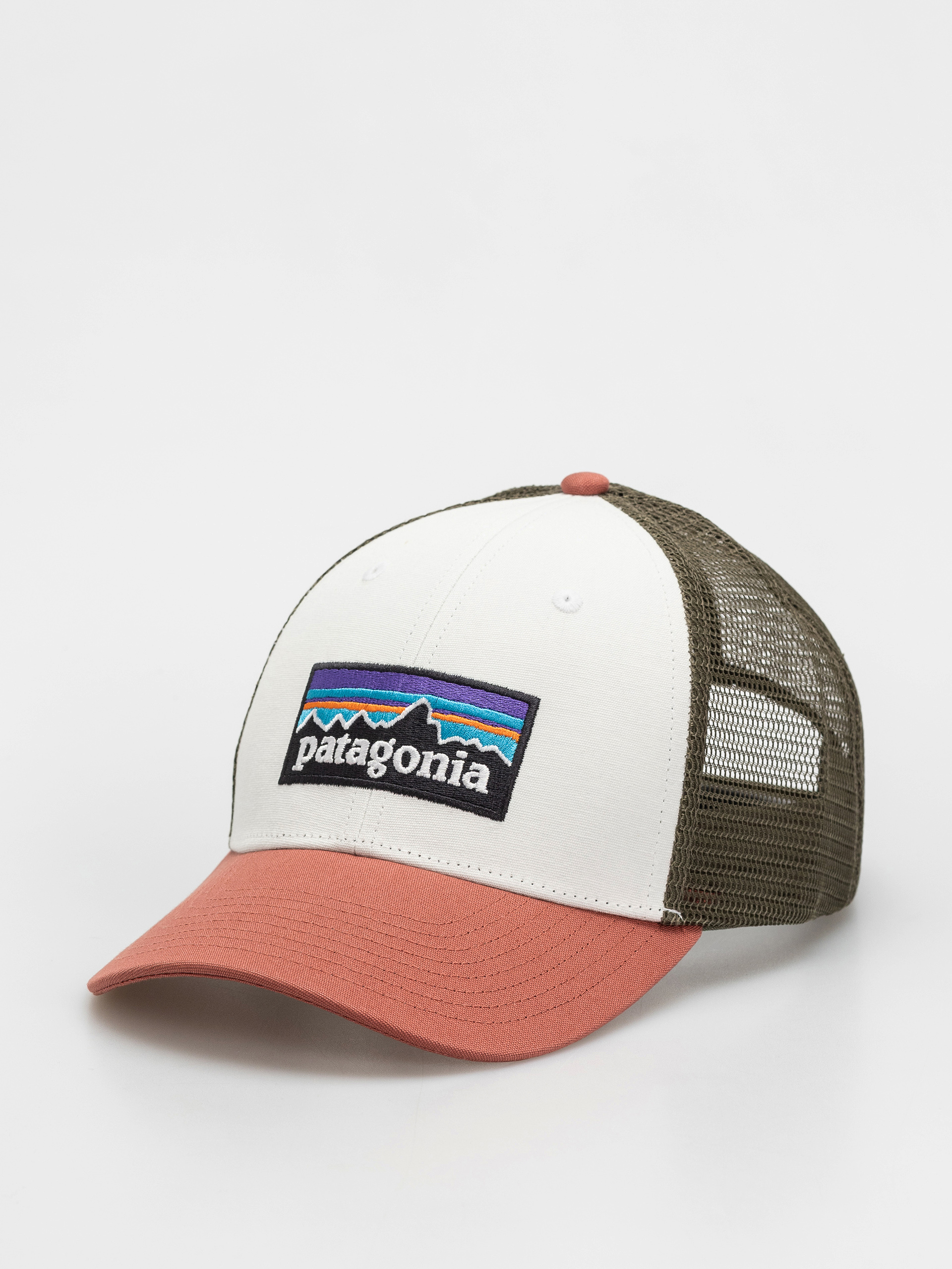 Šiltovka Patagonia P 6 Logo LoPro Trucker (birch white)