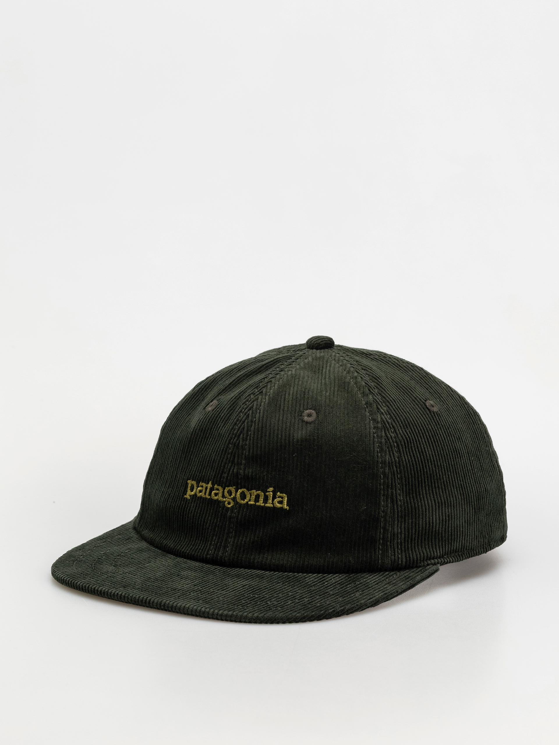Šiltovka Patagonia Corduroy (text logo old growth green)