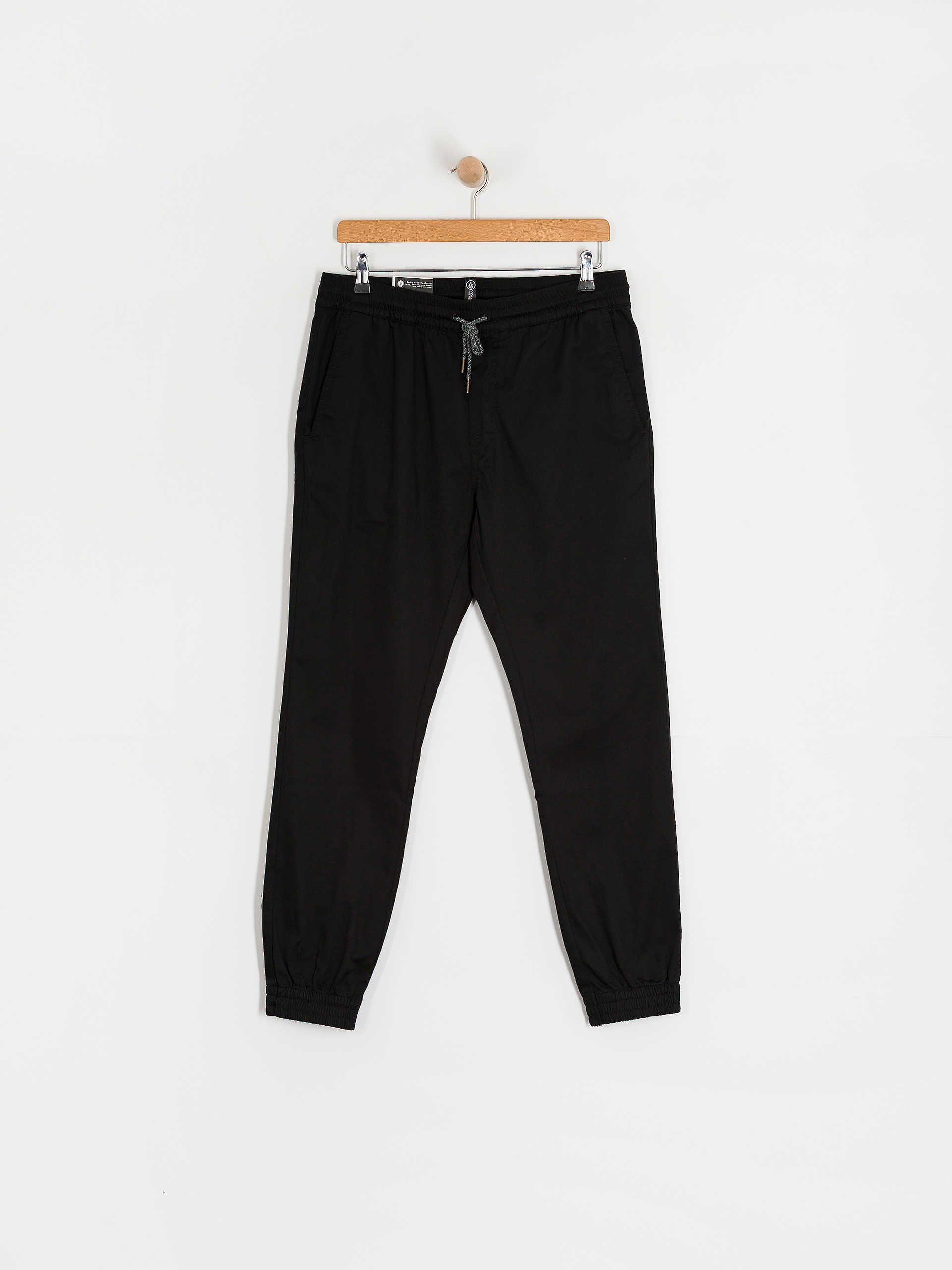 Nohavice Volcom Frickin Slim Jogger (black)