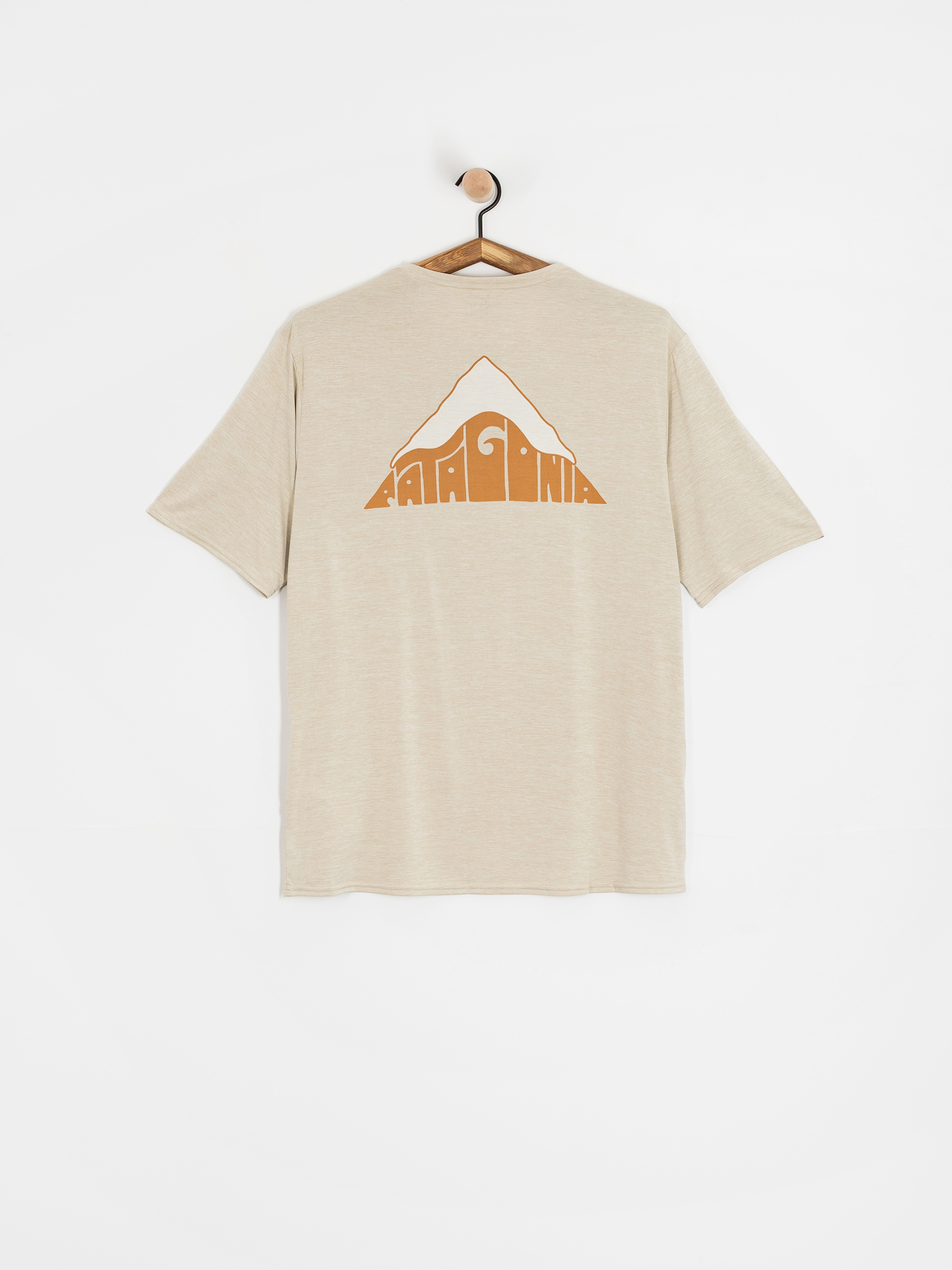 Tričko Patagonia Cap Cool Daily Graphic Lands (driftways pumice x-dye)