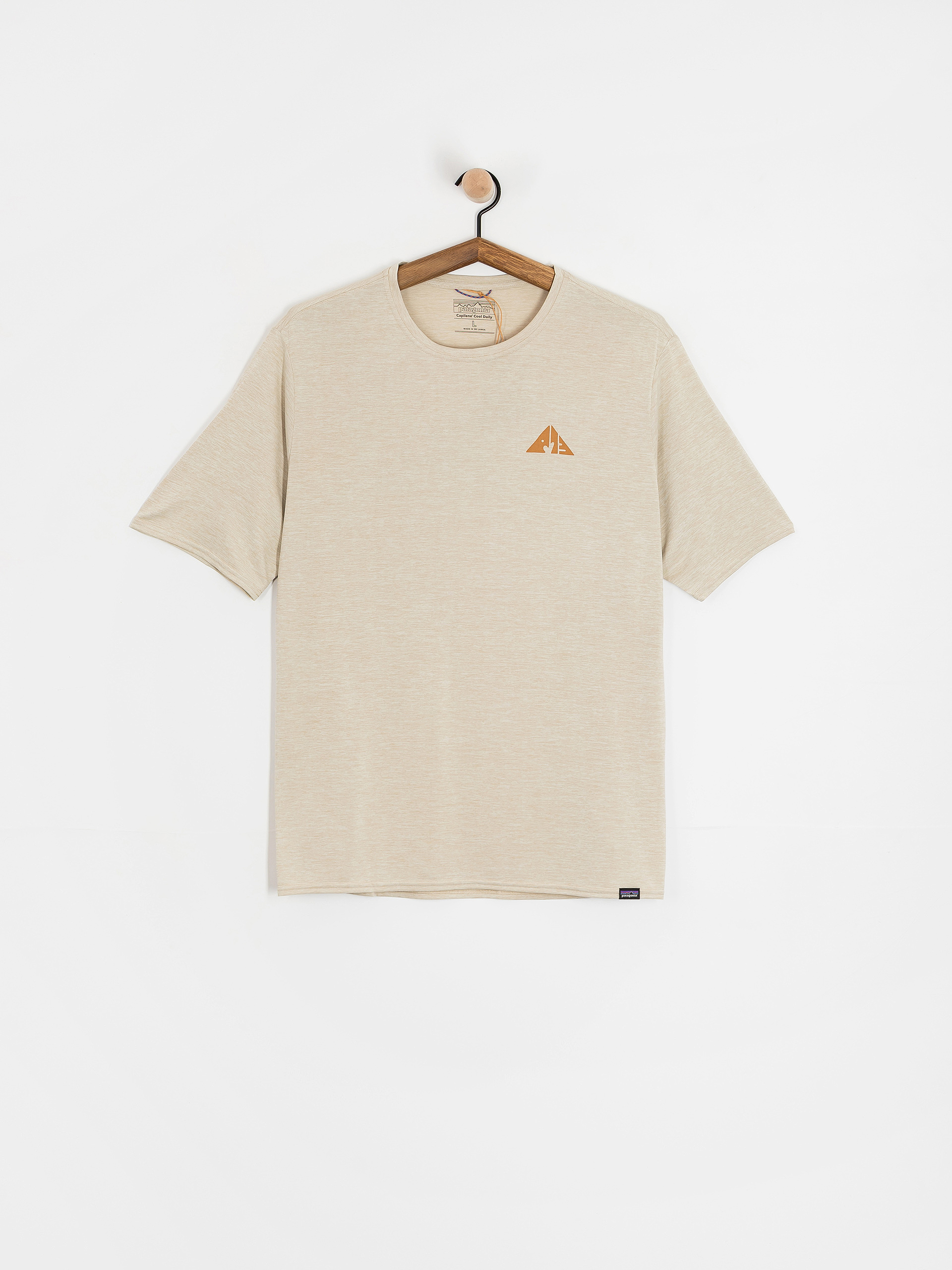 Tričko Patagonia Cap Cool Daily Graphic Lands (driftways pumice x-dye)