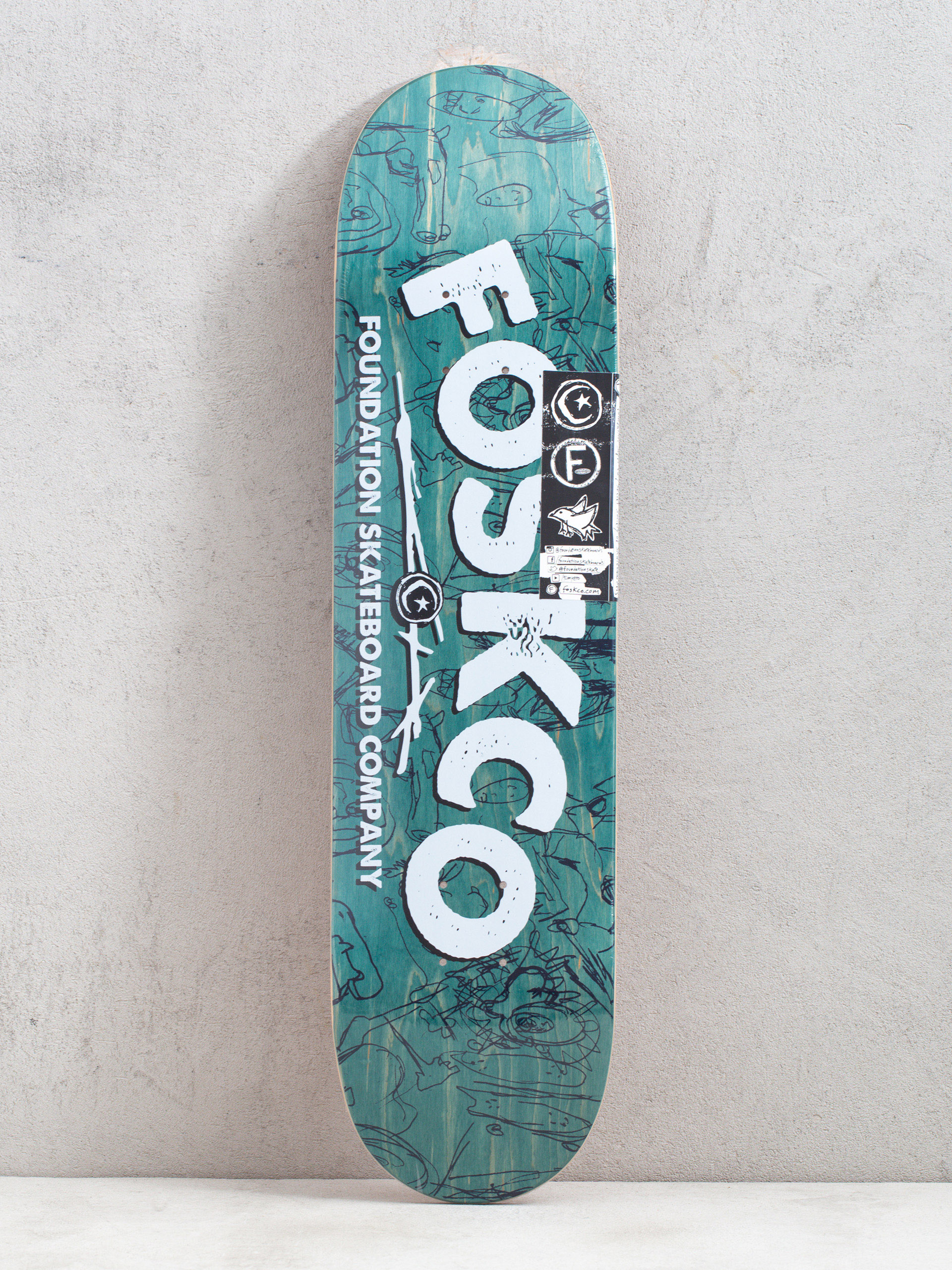 Doska Foundation Fosko (green/white)